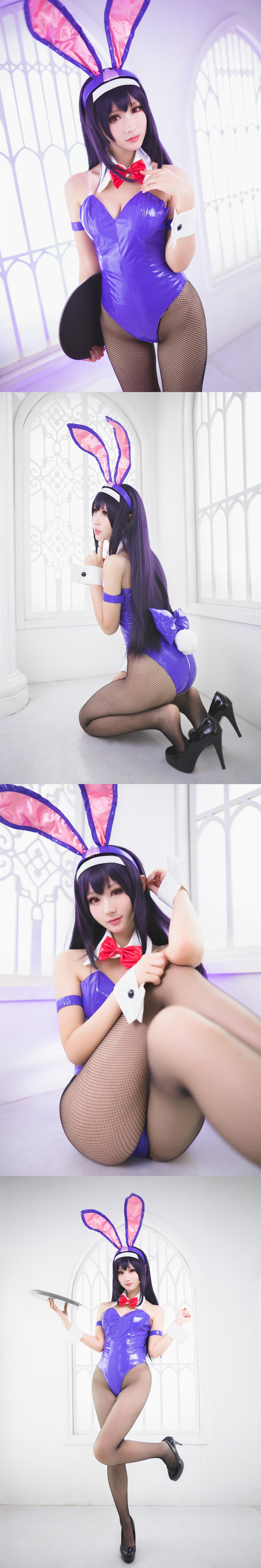 沫小舞 霞之丘诗羽 兔女郎 [13P-144MB]