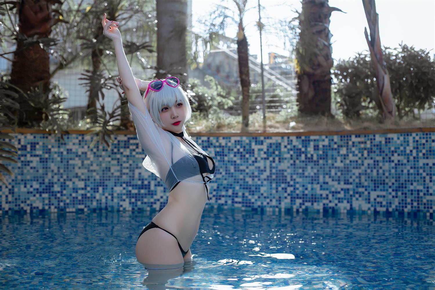 二佐 碧蓝航线 天狼星泳装 [15P-309MB]