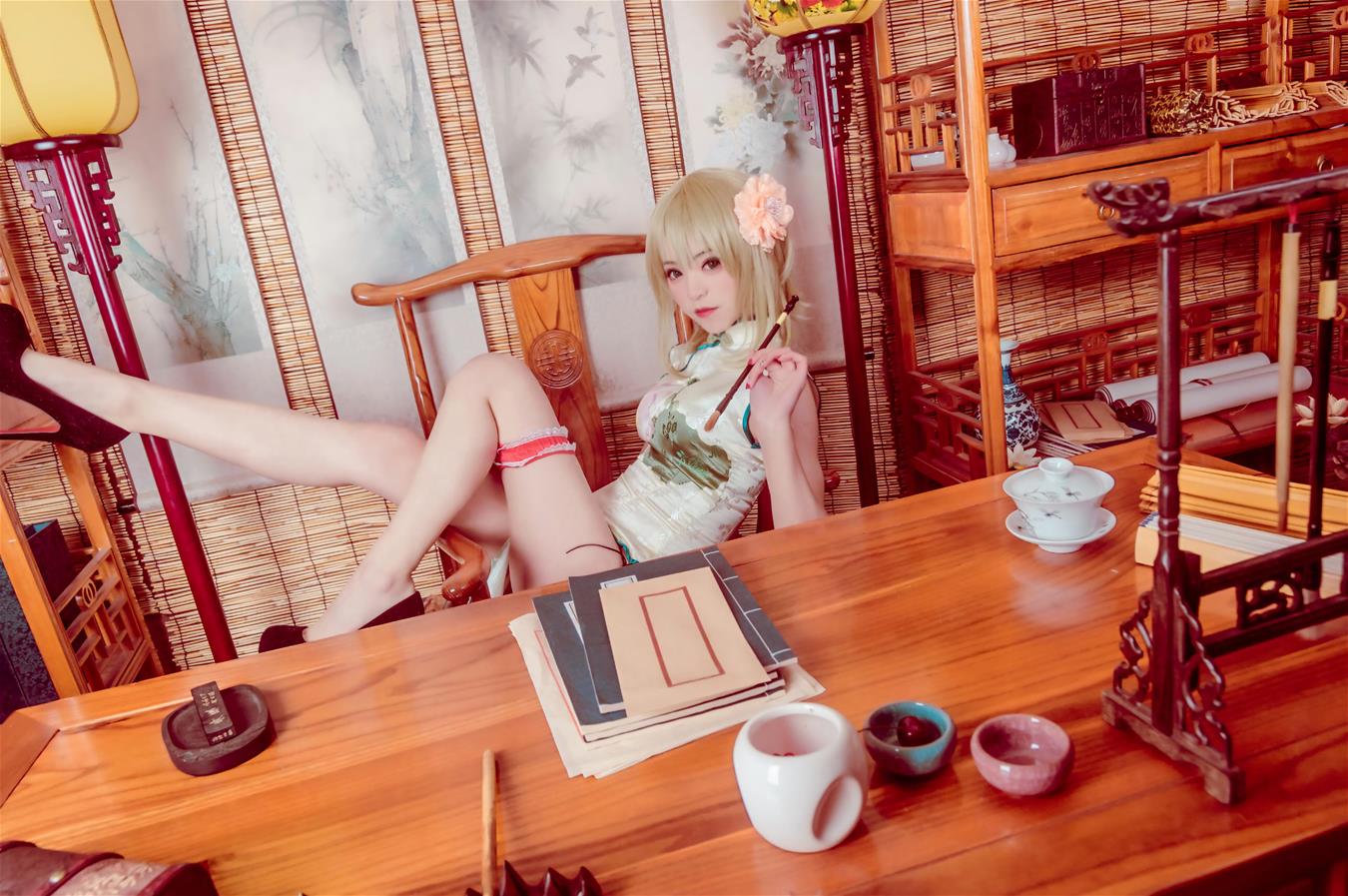 Kettoe V家-GUMI-旗袍 [8P-63MB]