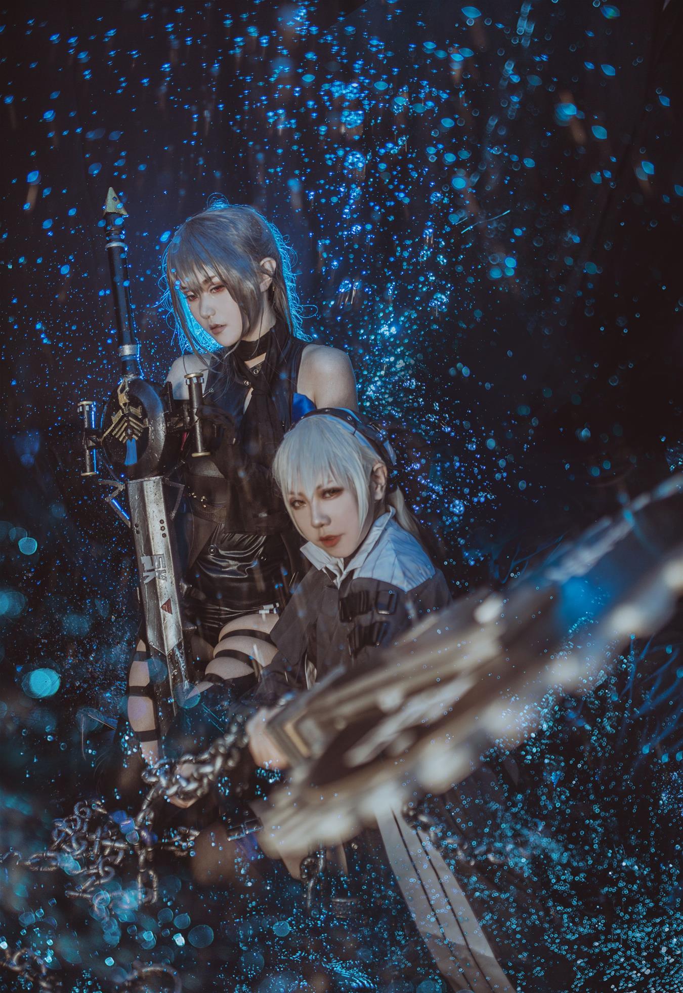 蓝小沂KiKi 明日方舟 幽灵鲨 [9P-36MB]