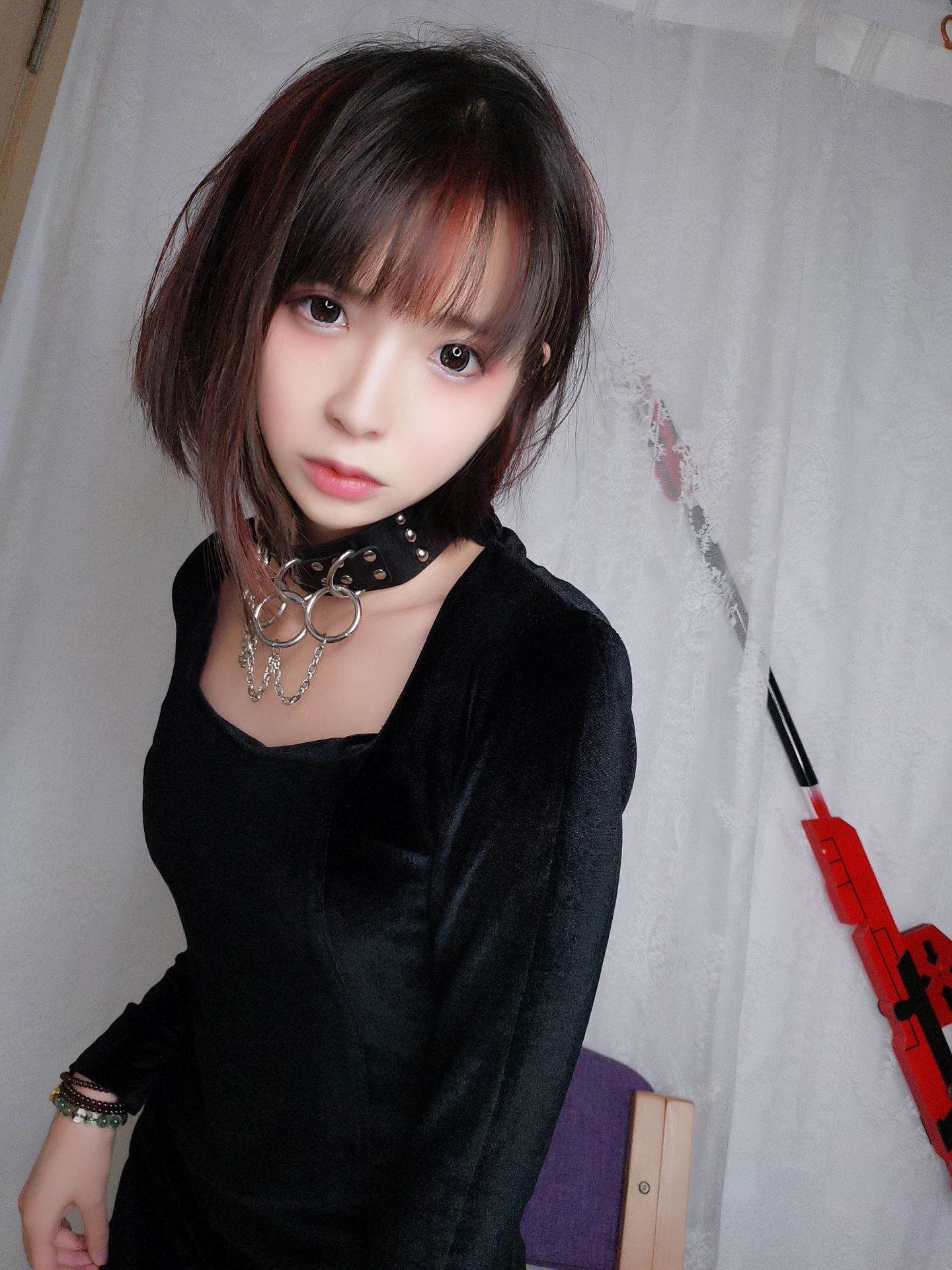 疯猫ss 黑色紧身衣 [24P-26MB]