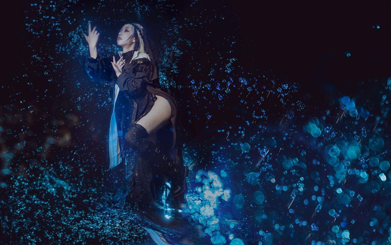 蓝小沂KiKi 明日方舟 幽灵鲨 [9P-36MB]