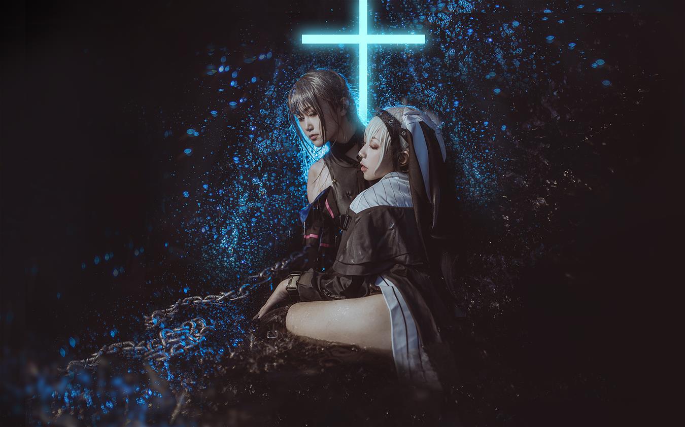 蓝小沂KiKi 明日方舟 幽灵鲨 [9P-36MB]