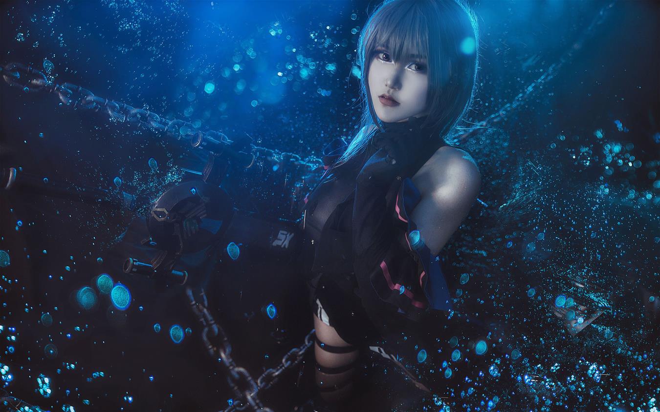 蓝小沂KiKi 明日方舟 幽灵鲨 [9P-36MB]