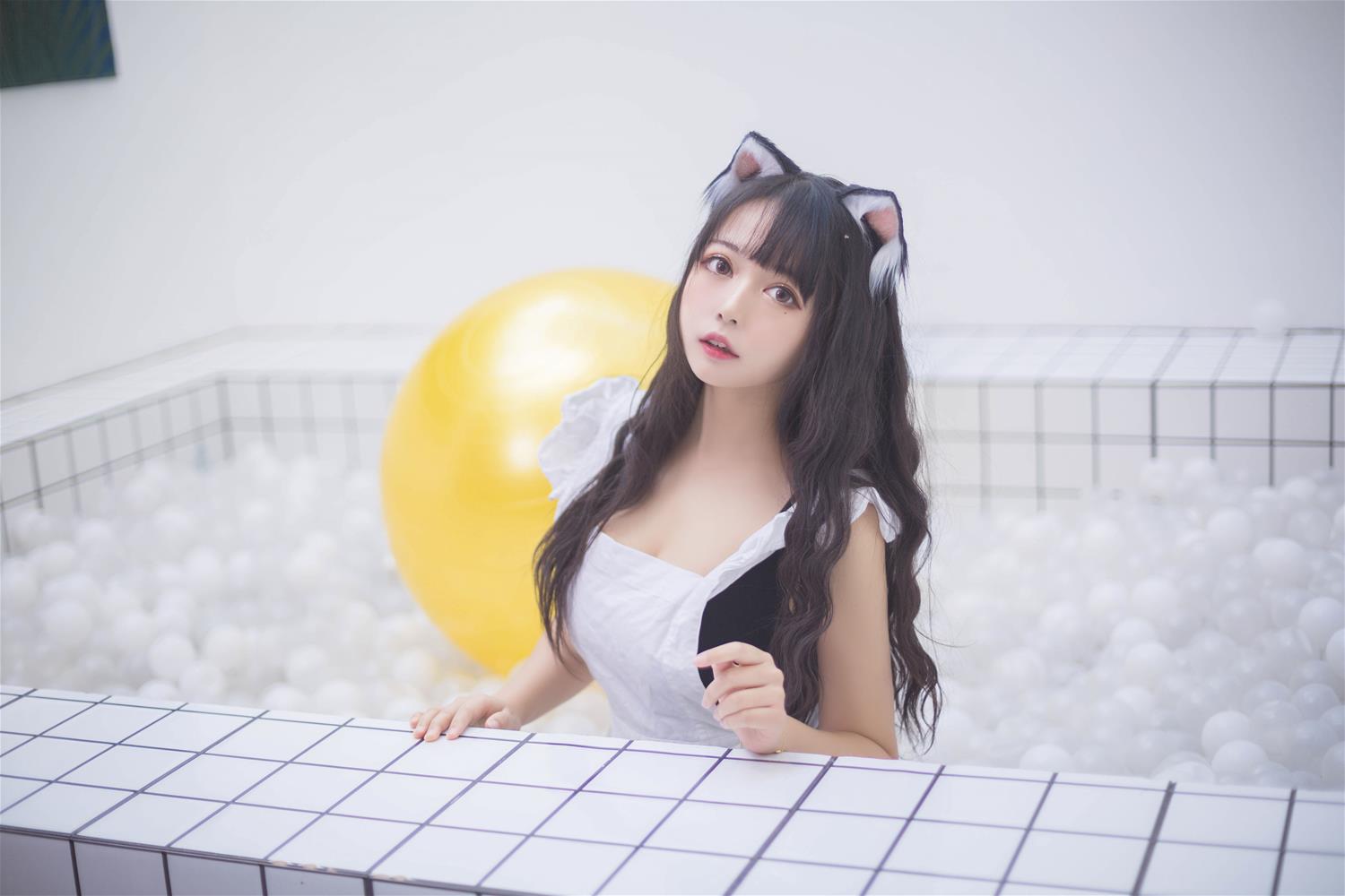 黑猫猫 海洋球喵 [9P-9MB]