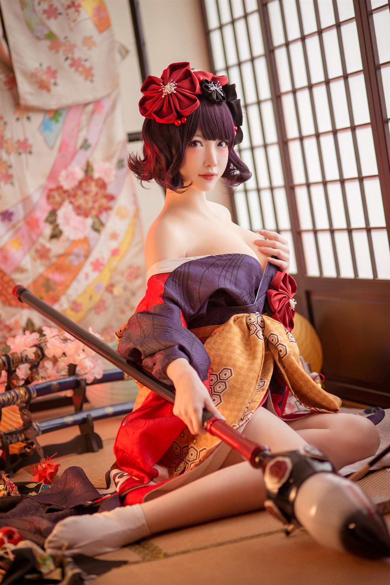 妖少 葛饰北斋 [9P-34MB]