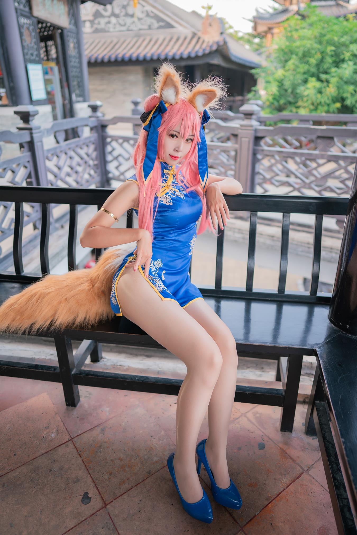 Money冷冷 玉藻前旗袍 [17P-164MB]