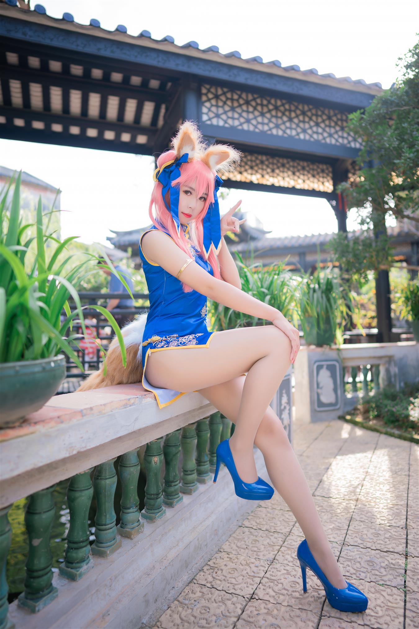 Money冷冷 玉藻前旗袍 [17P-164MB]