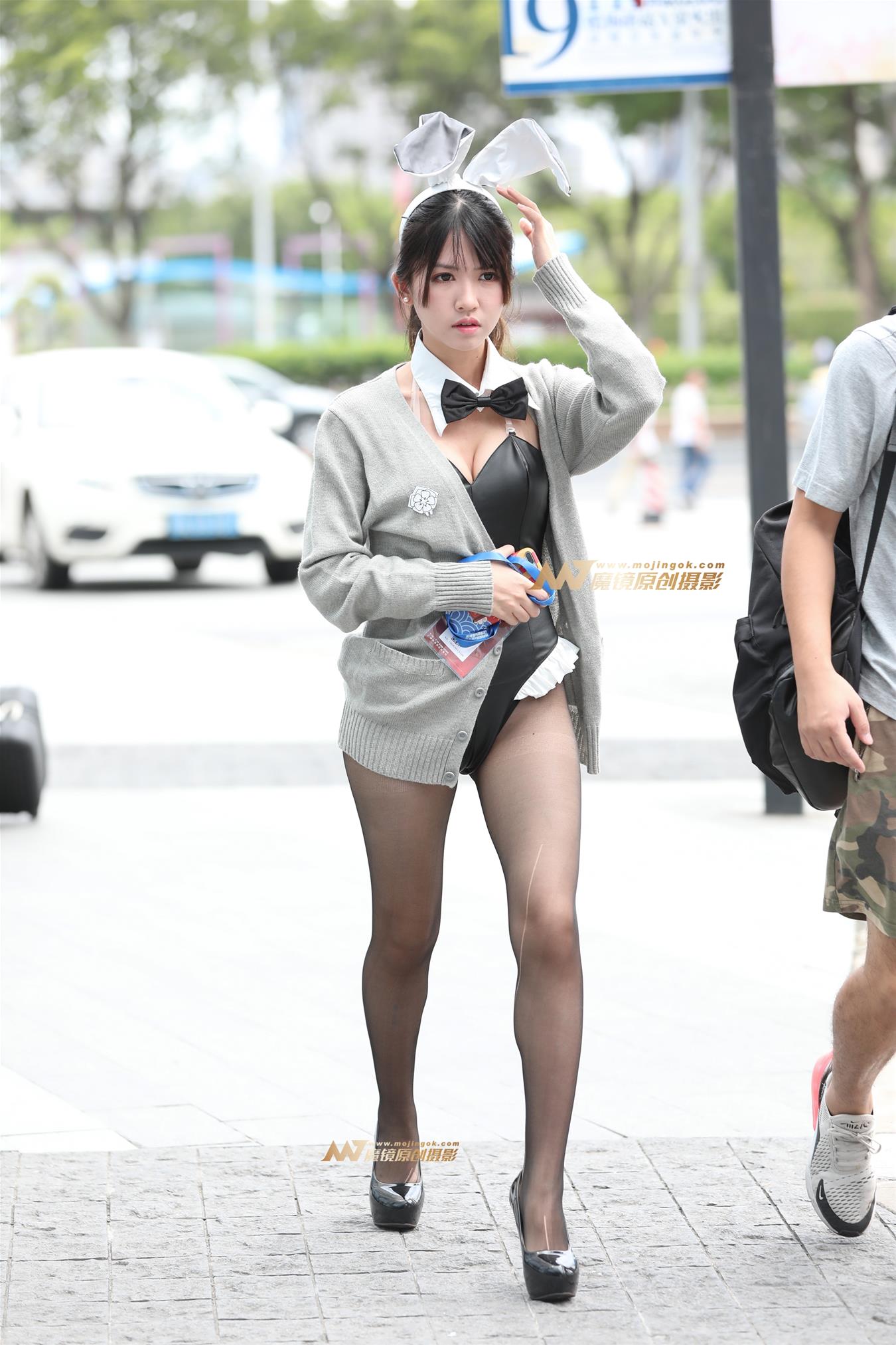 鳗鱼霏儿 极品黑色兔女郎 [11P-28MB]