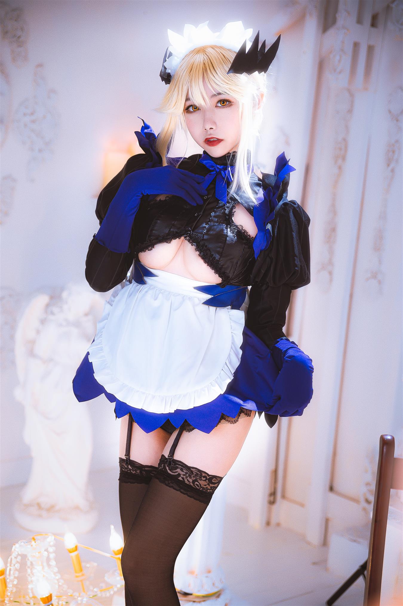 Momoko葵葵 黑枪呆女仆 [20P-322MB]