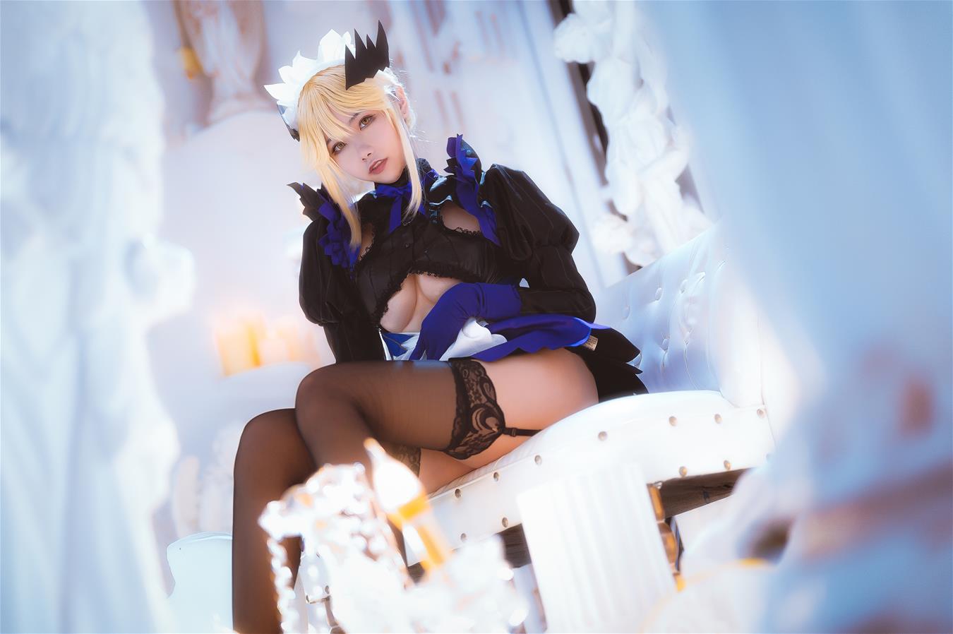 Momoko葵葵 黑枪呆女仆 [20P-322MB]