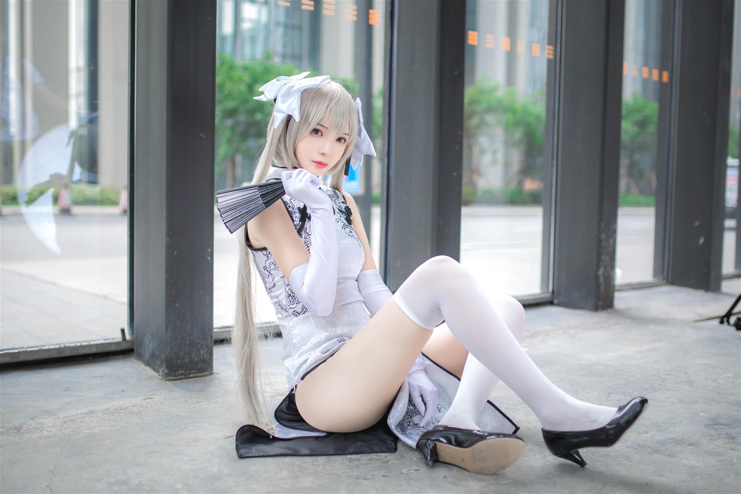 疯猫ss 穹妹旗袍白 [13P-12MB]