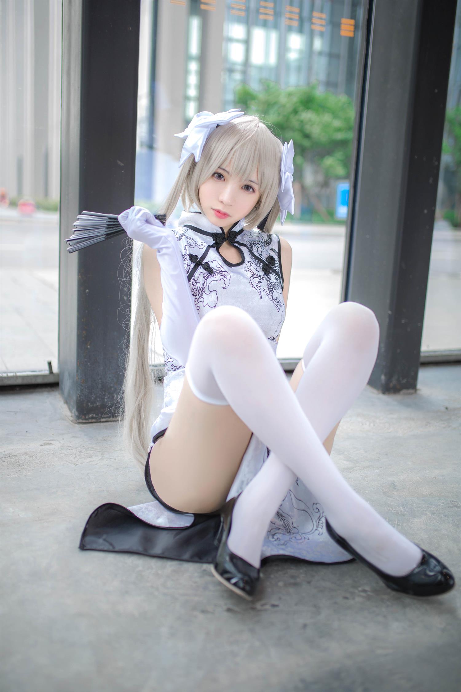 疯猫ss 穹妹旗袍白 [13P-12MB]