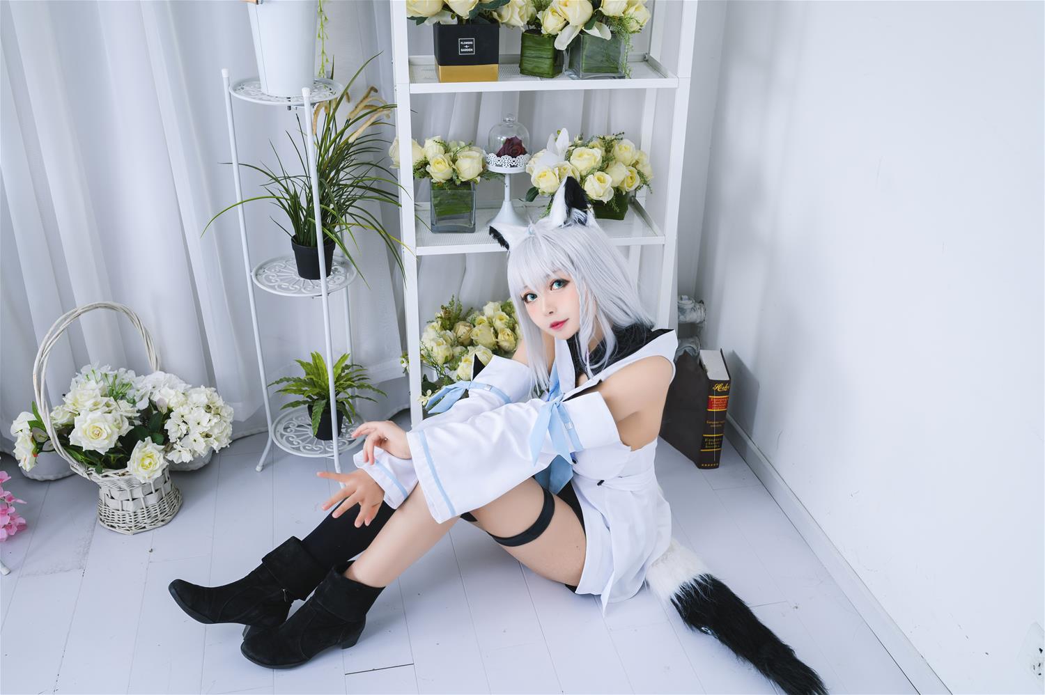 黑猫猫 白上吹雪 [12P-99MB]