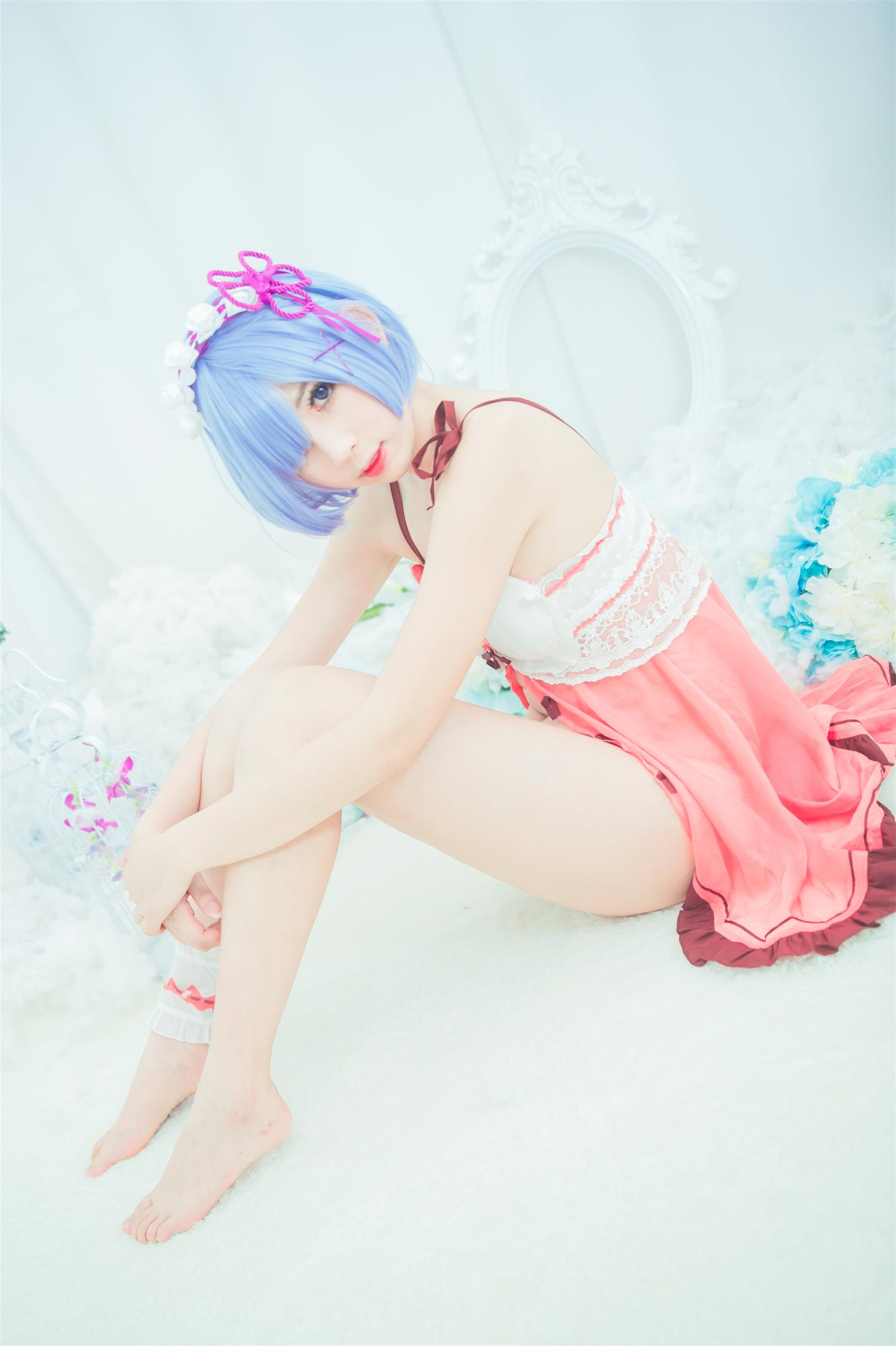 黑米粥（小酥酱）雷姆睡衣 [24P-63MB]