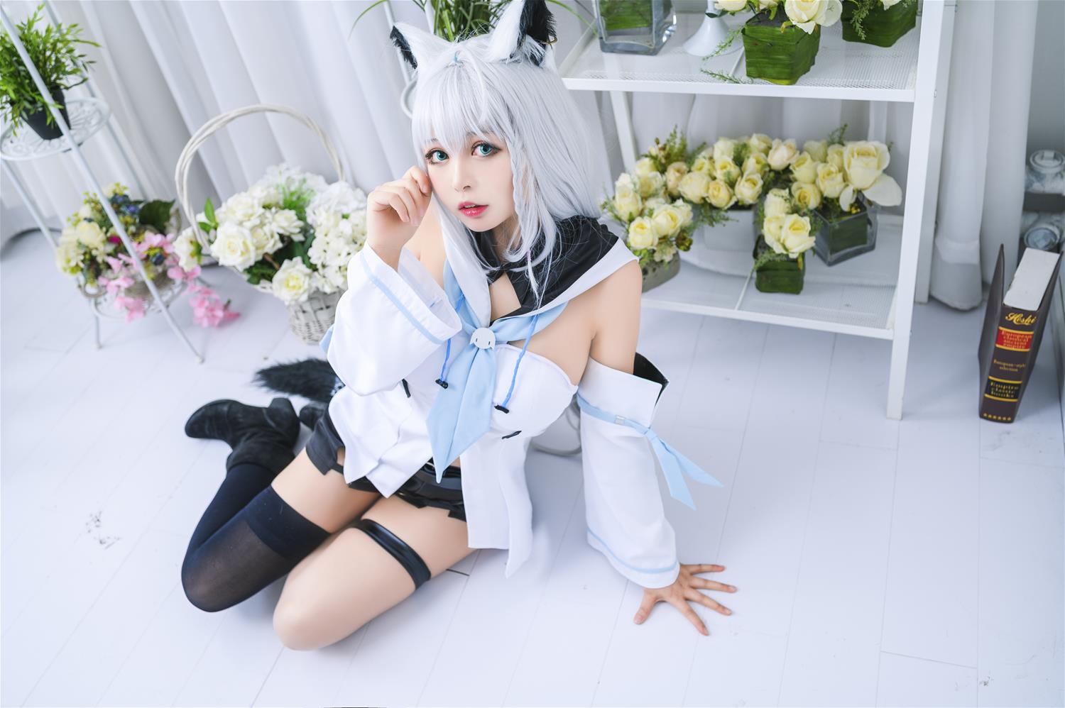 黑猫猫 白上吹雪 [12P-99MB]