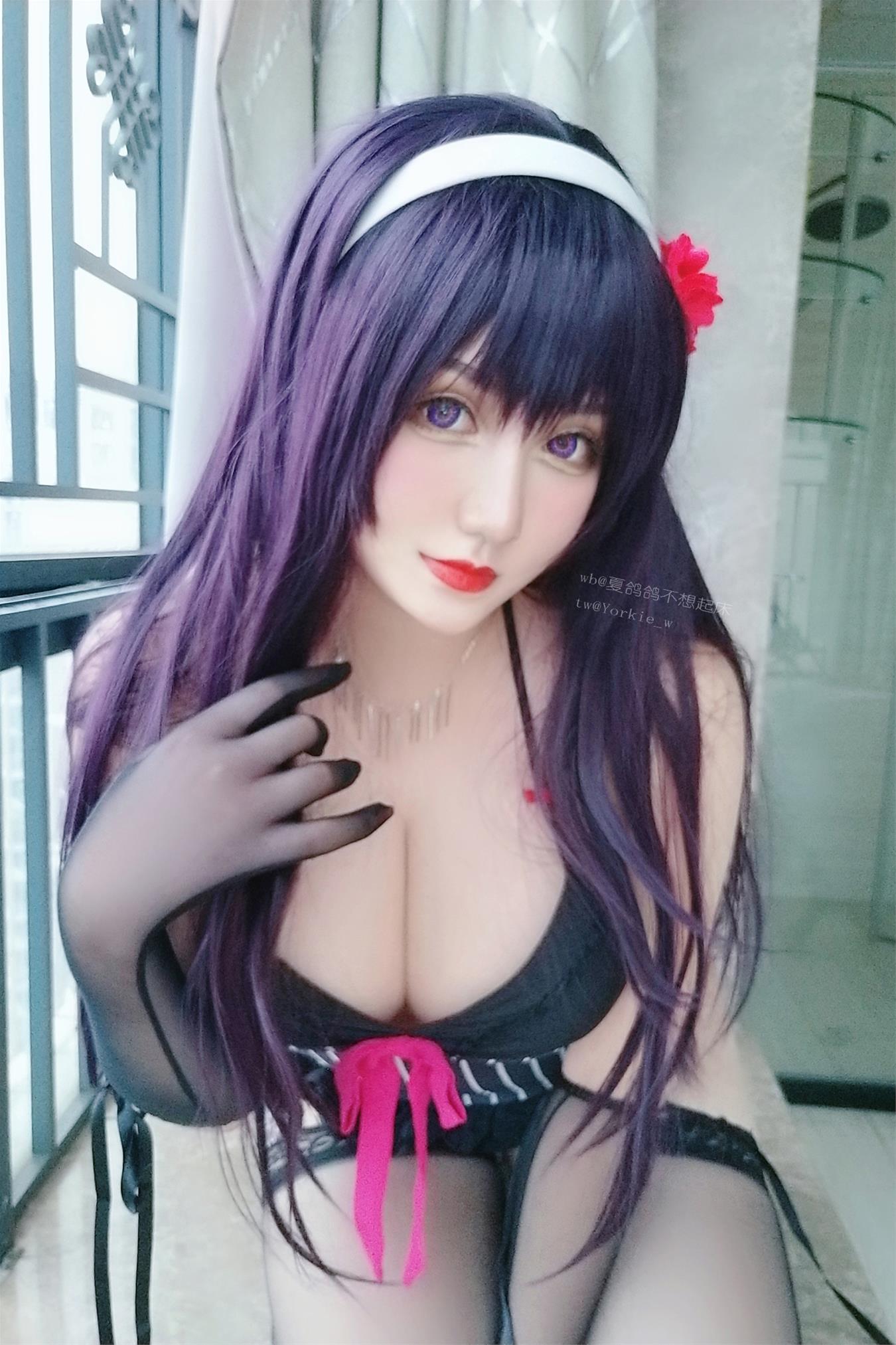 夏鸽鸽不想起床 霞之丘诗羽 [43P2V-80MB]