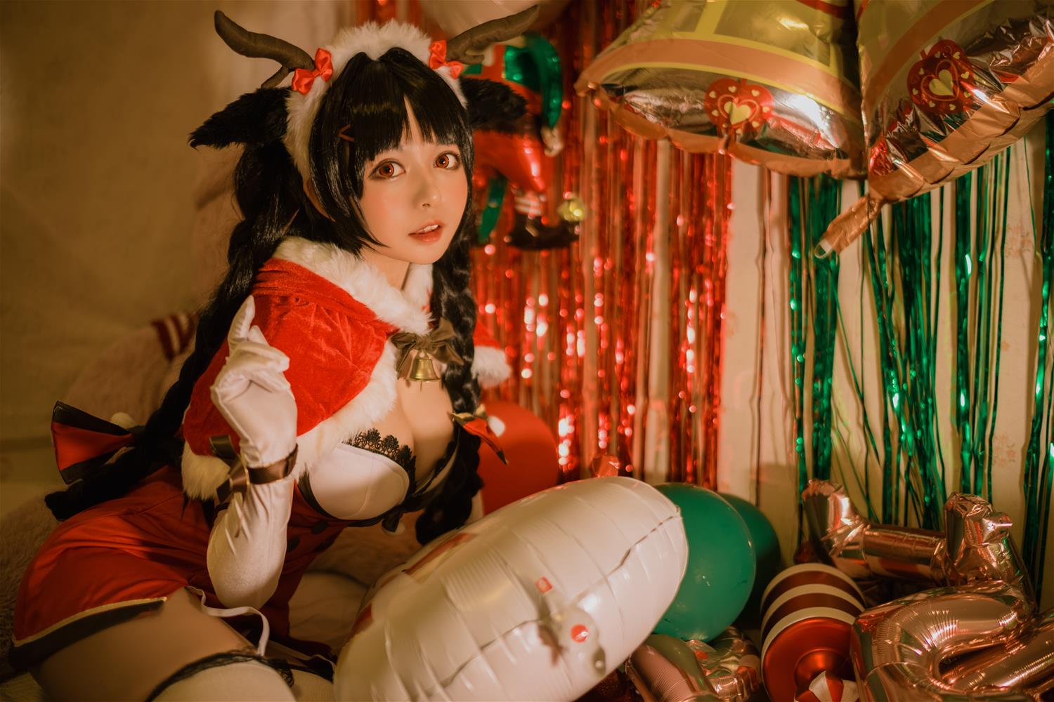 黑猫猫 大潮圣诞 [16P-415MB]