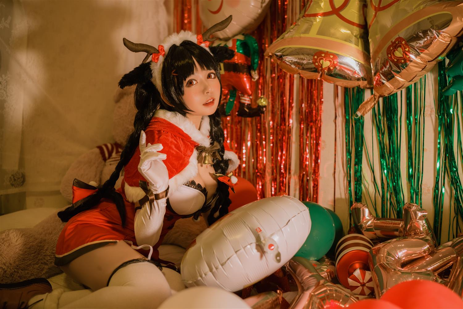 黑猫猫 大潮圣诞 [16P-415MB]