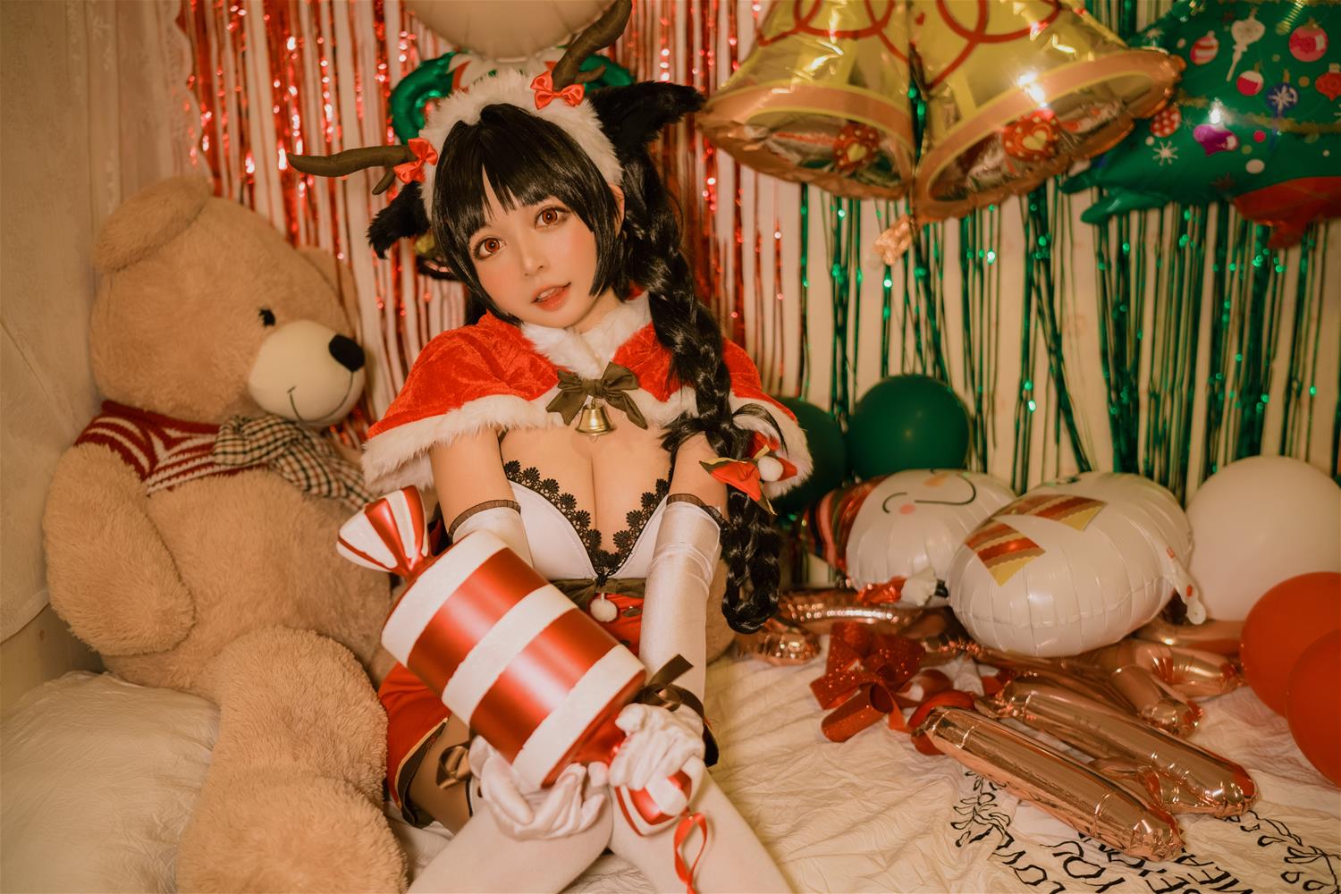 黑猫猫 大潮圣诞 [16P-415MB]