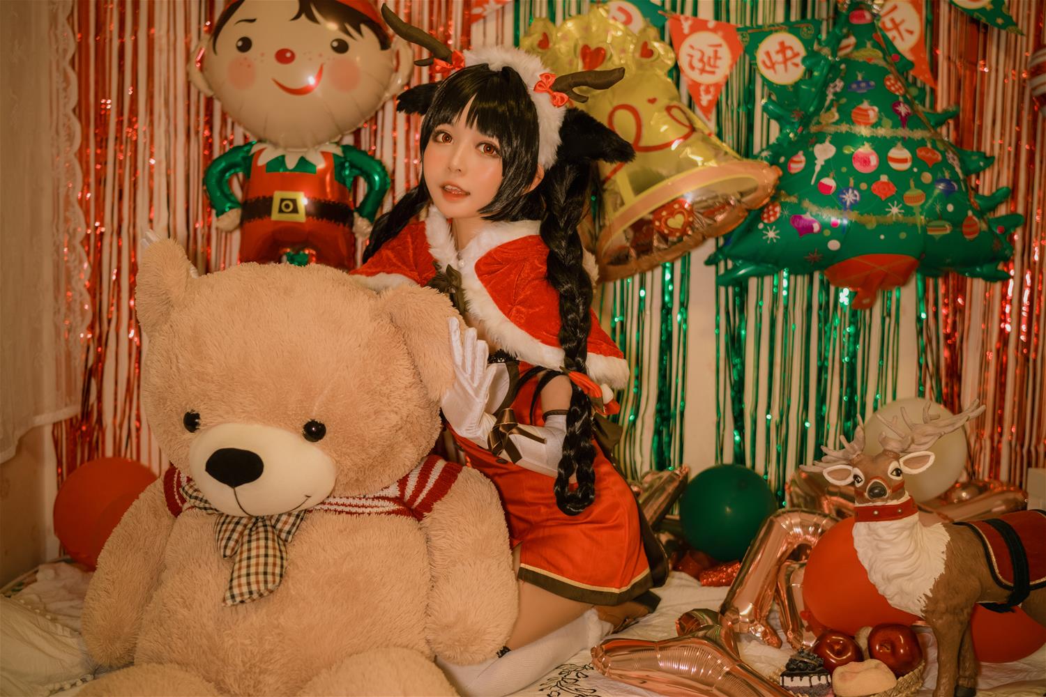 黑猫猫 大潮圣诞 [16P-415MB]