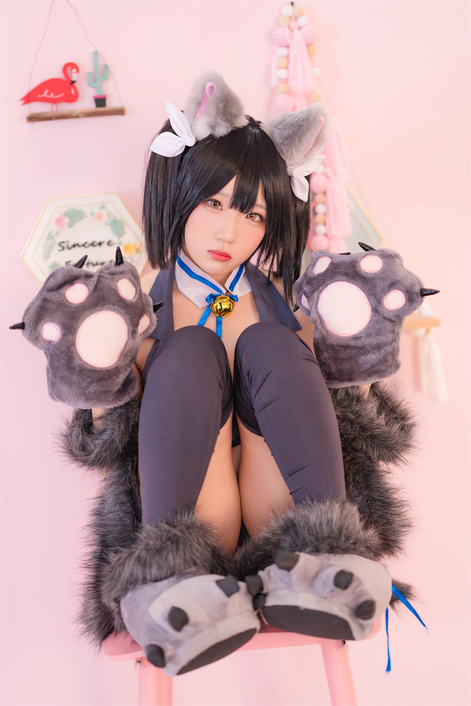 弥美Mime 魔法少女☆衛宮美遊 黒猫 [28P-311MB]