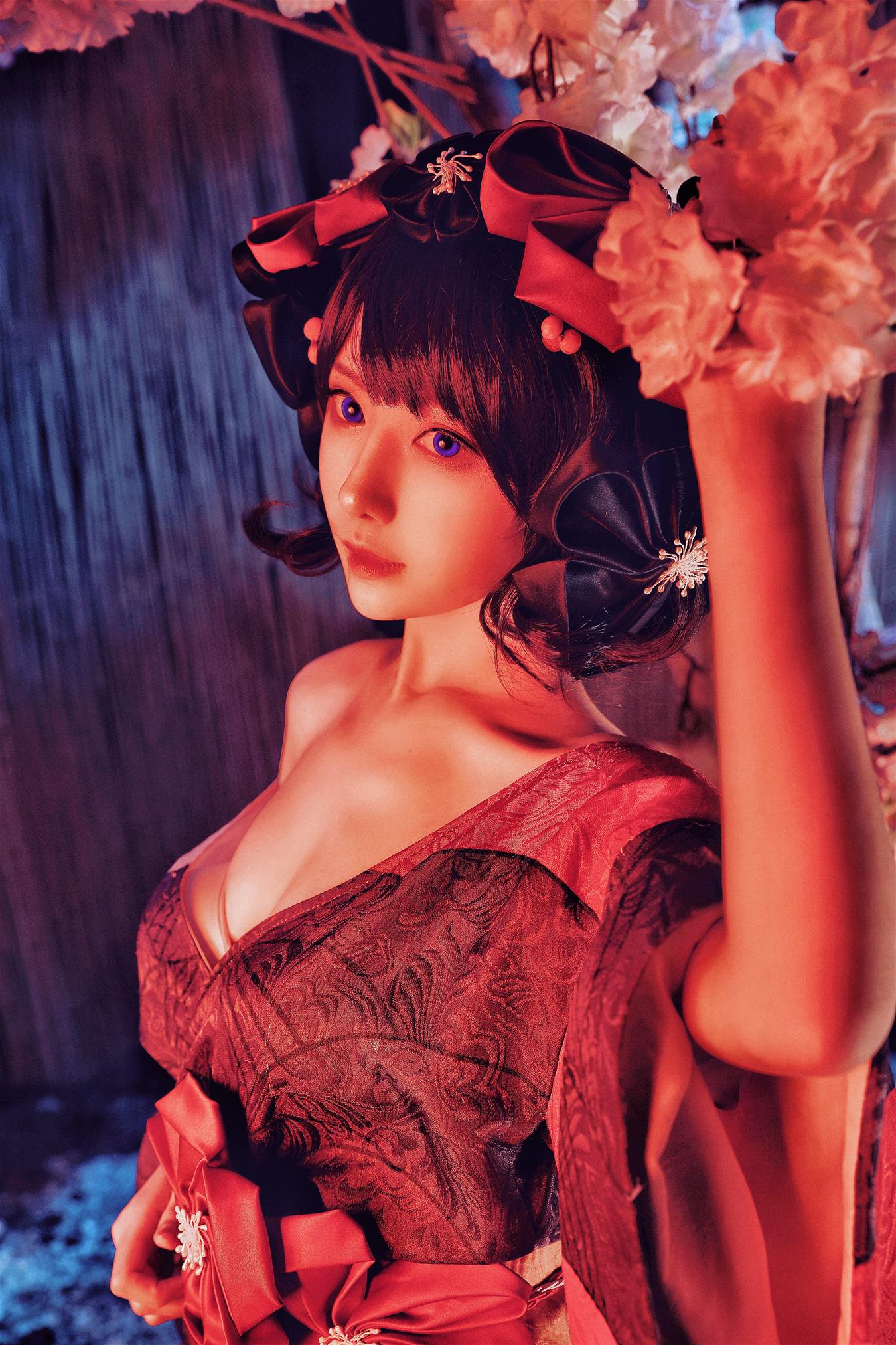 Shika小鹿鹿 北斋和服 [14P-58MB]