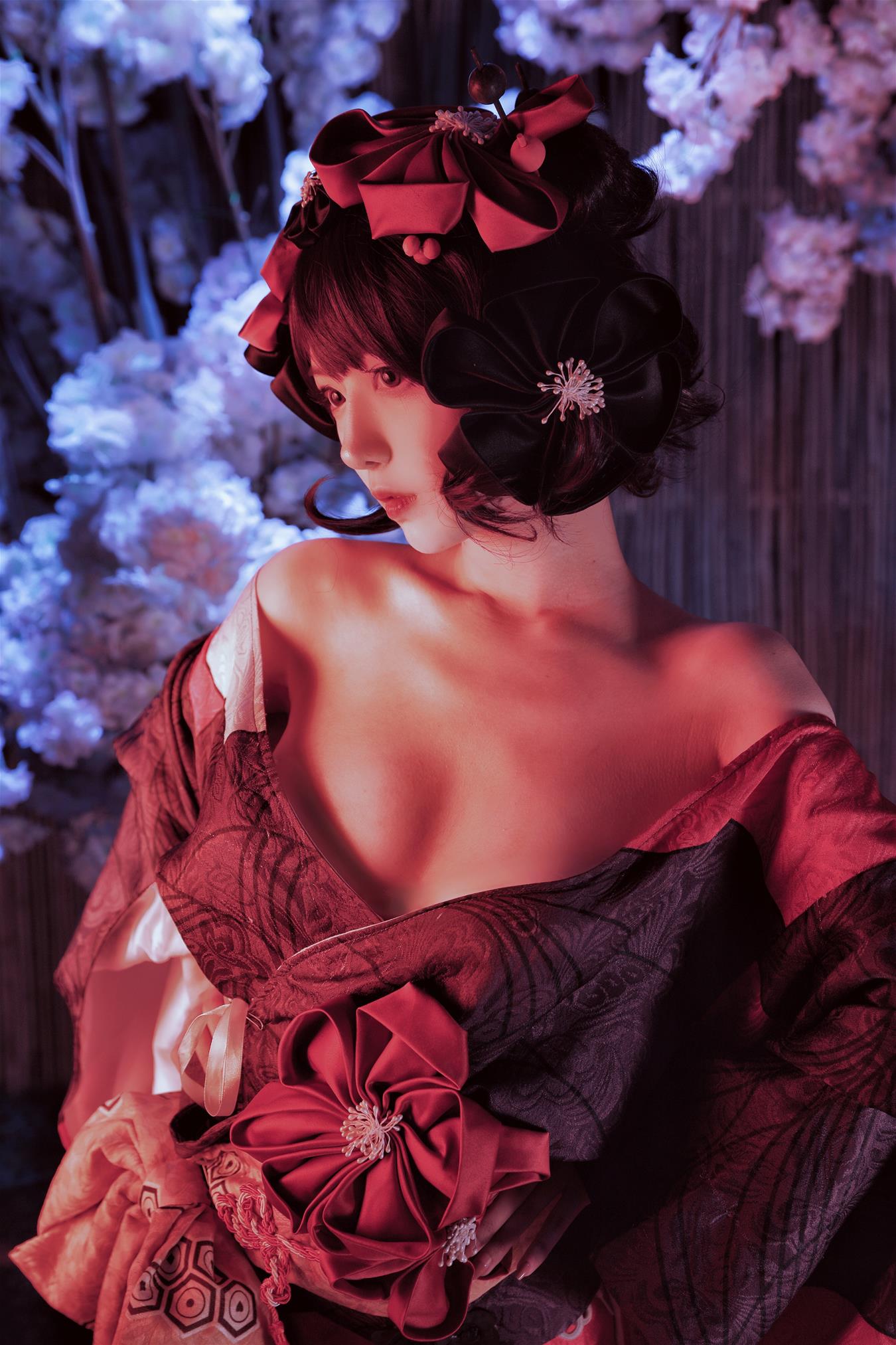 Shika小鹿鹿 北斋和服 [14P-58MB]