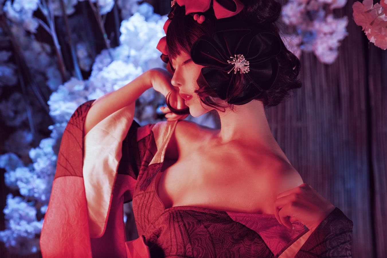 Shika小鹿鹿 北斋和服 [14P-58MB]