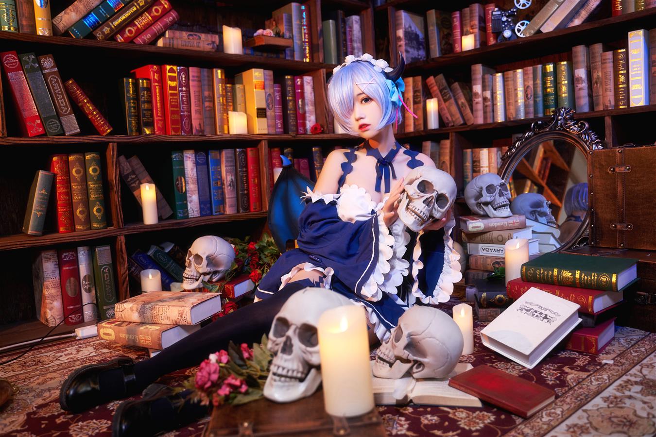 猫君君_MaoJun 雷姆小恶魔 [23P2V-344MB]