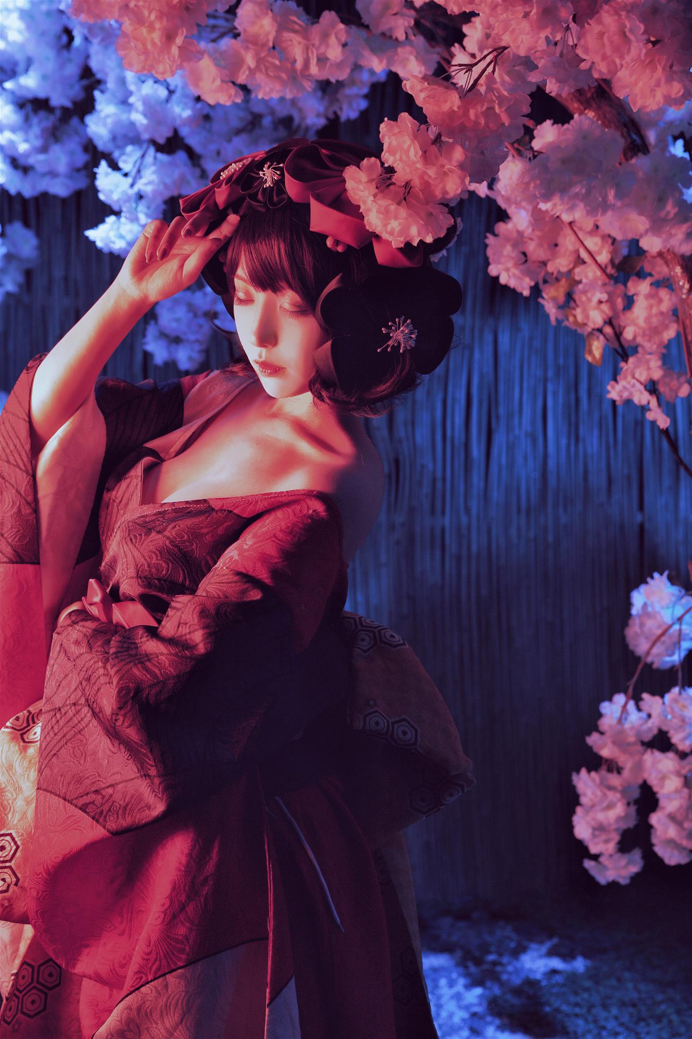 Shika小鹿鹿 北斋和服 [14P-58MB]