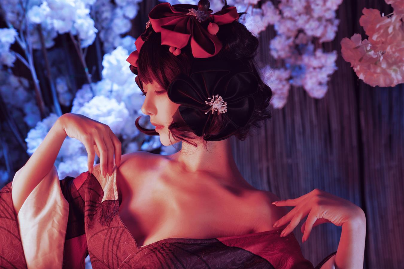 Shika小鹿鹿 北斋和服 [14P-58MB]