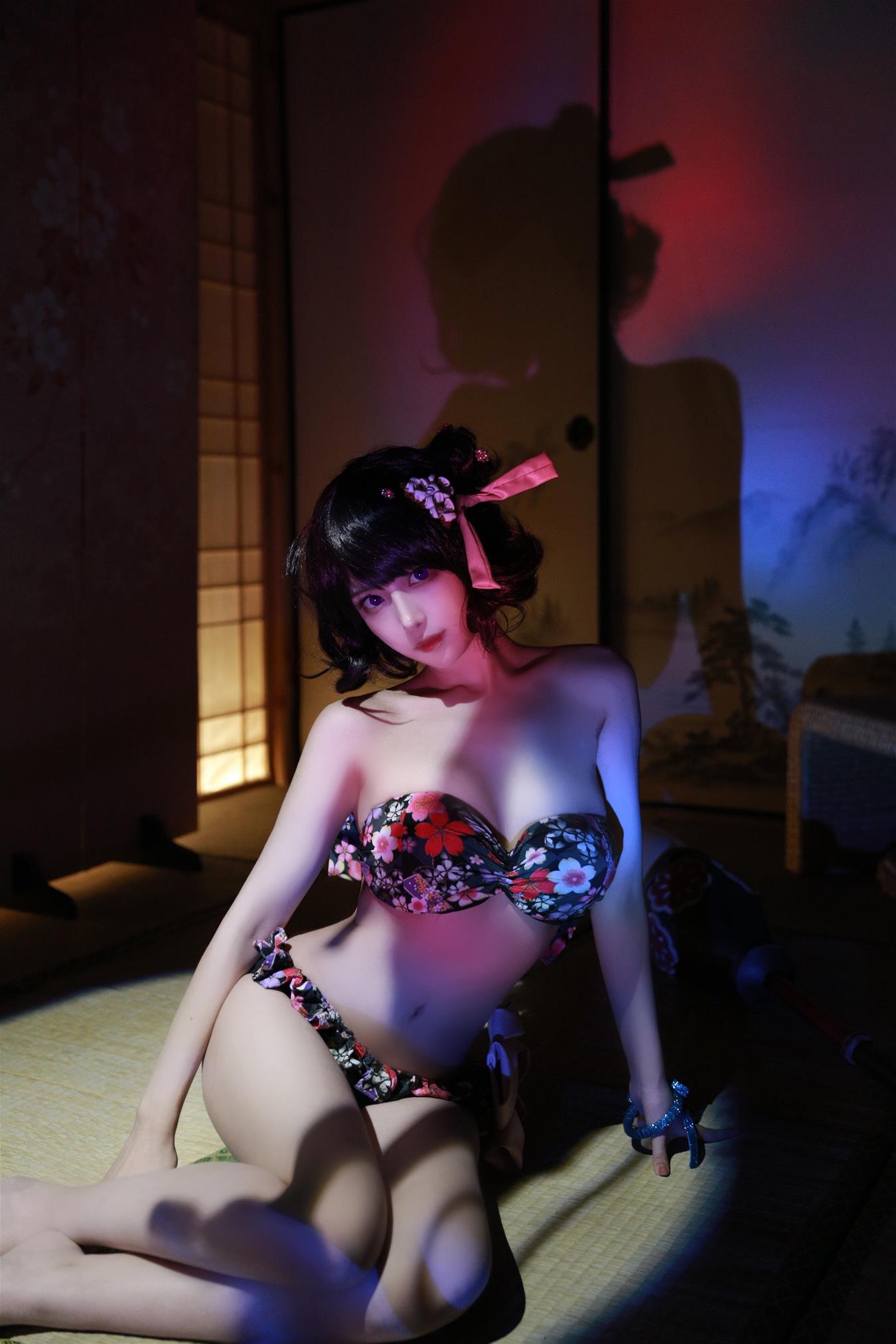 Shika小鹿鹿 北斋泳装 [21P-57MB]