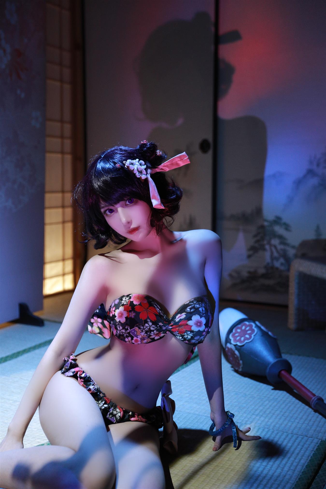 Shika小鹿鹿 北斋泳装 [21P-57MB]