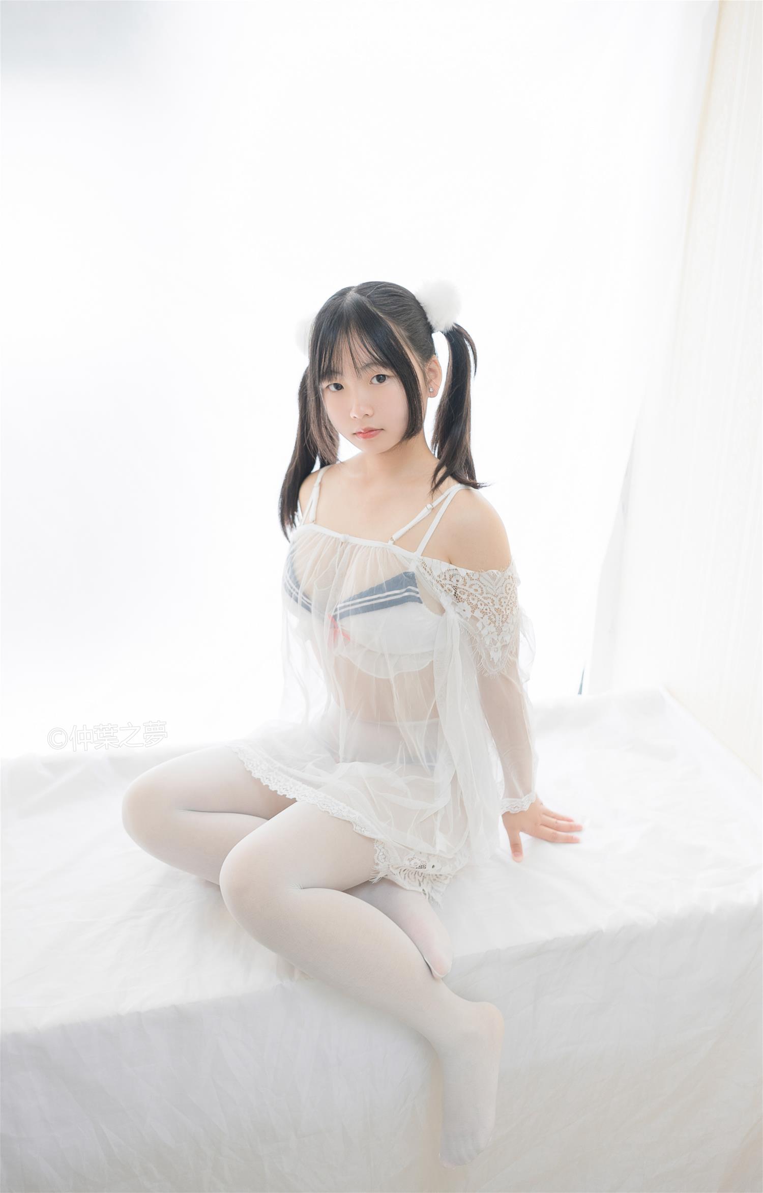 轻兰映画 Grand.004 美代Miyo 透明白纱 [64P-312MB]