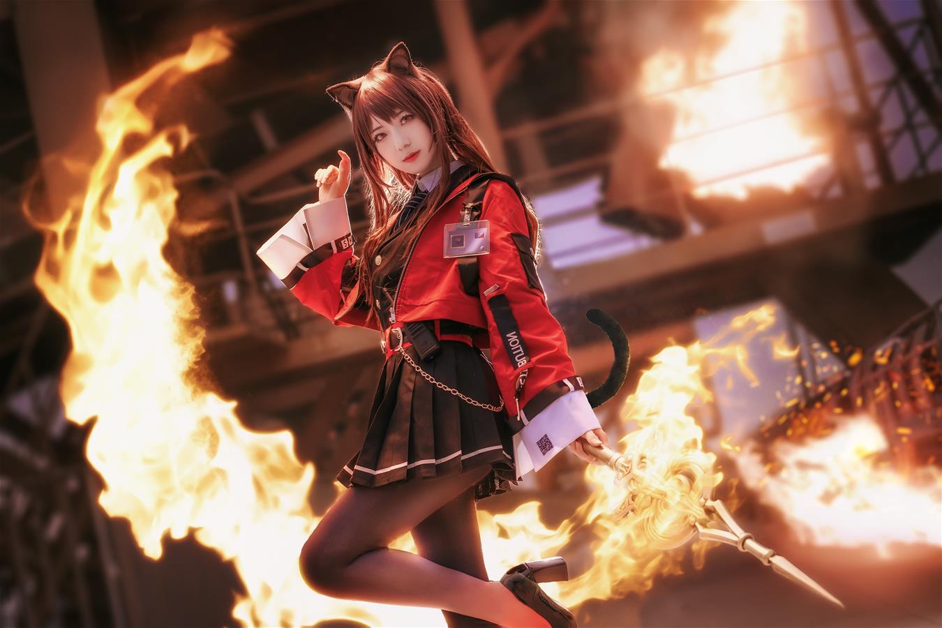 弥音音 明日方舟 天火 [14P-42MB]