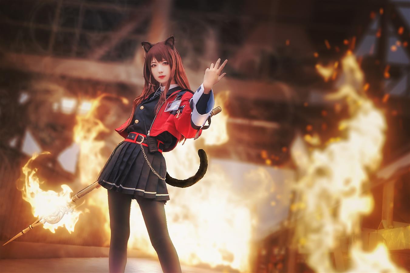 弥音音 明日方舟 天火 [14P-42MB]