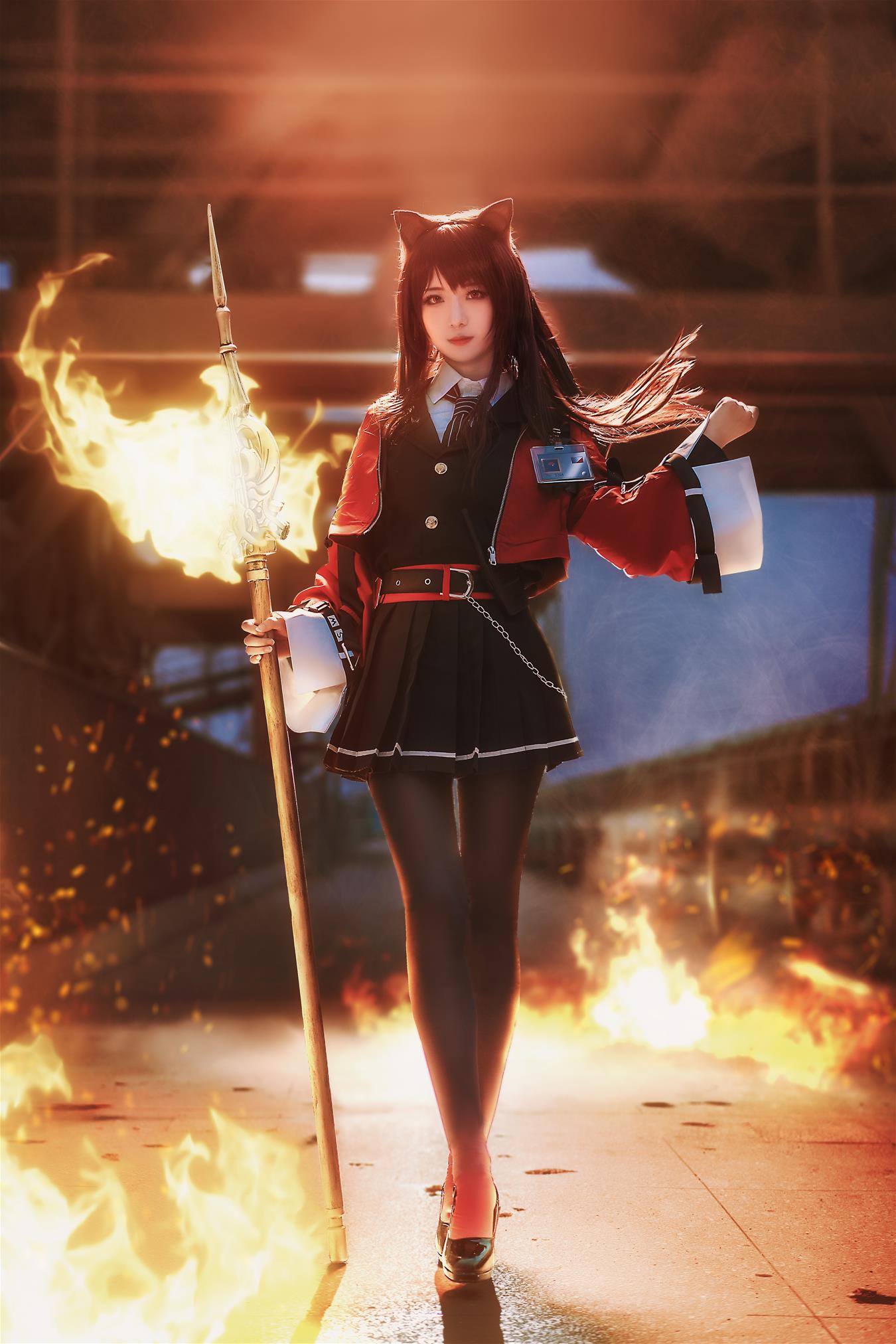 弥音音 明日方舟 天火 [14P-42MB]