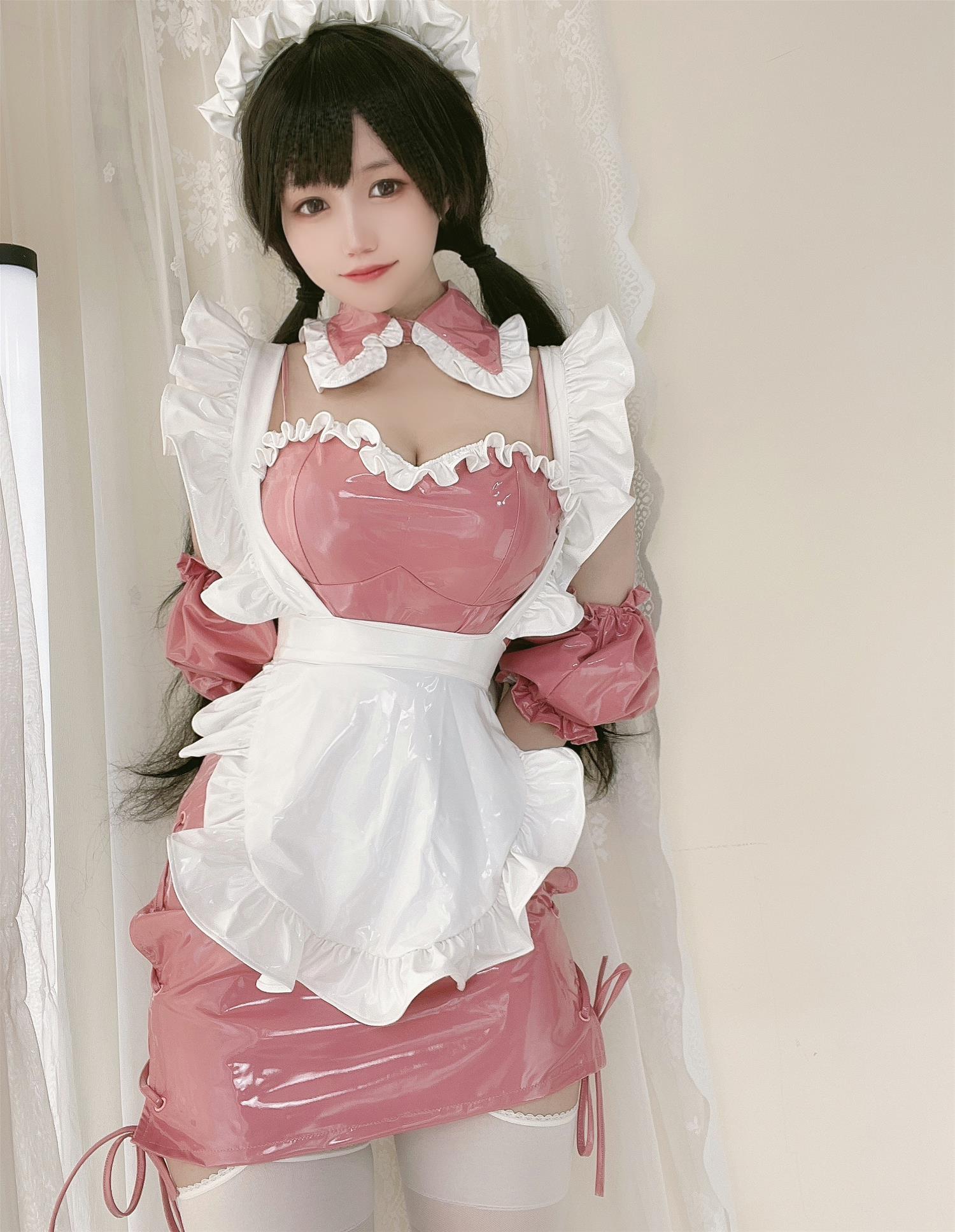 小仓千代w 粉色漆皮女仆 [29P-75MB]