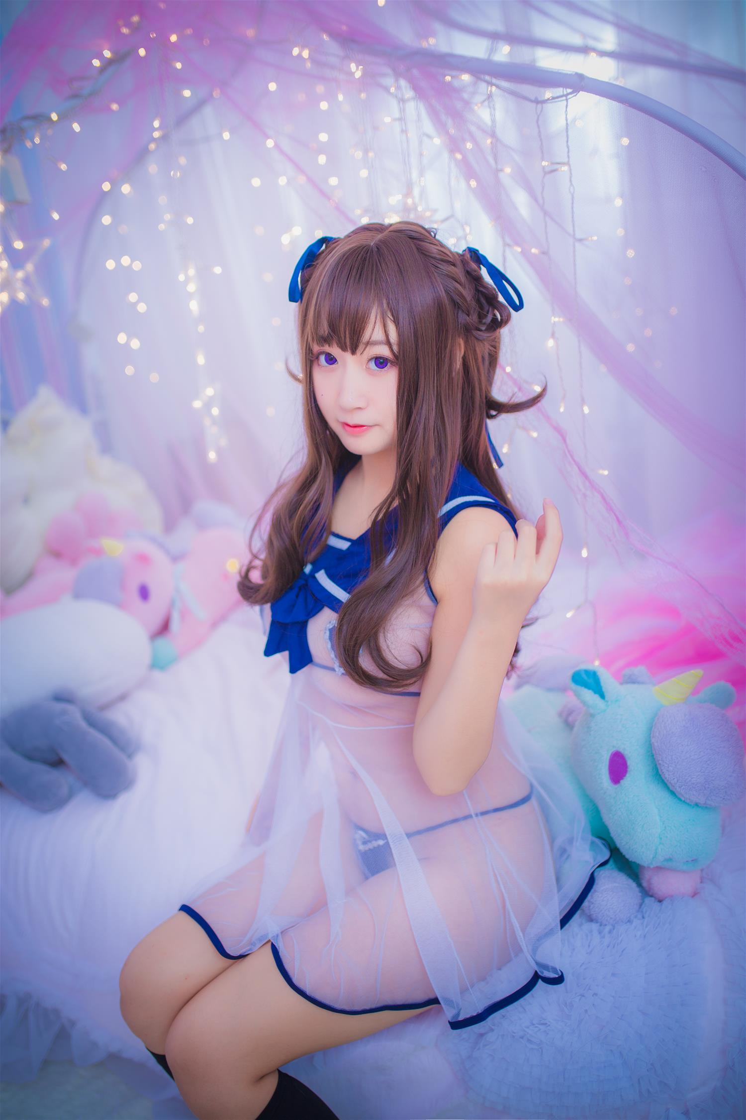 猫九酱 透明水手服 [23P-217MB]