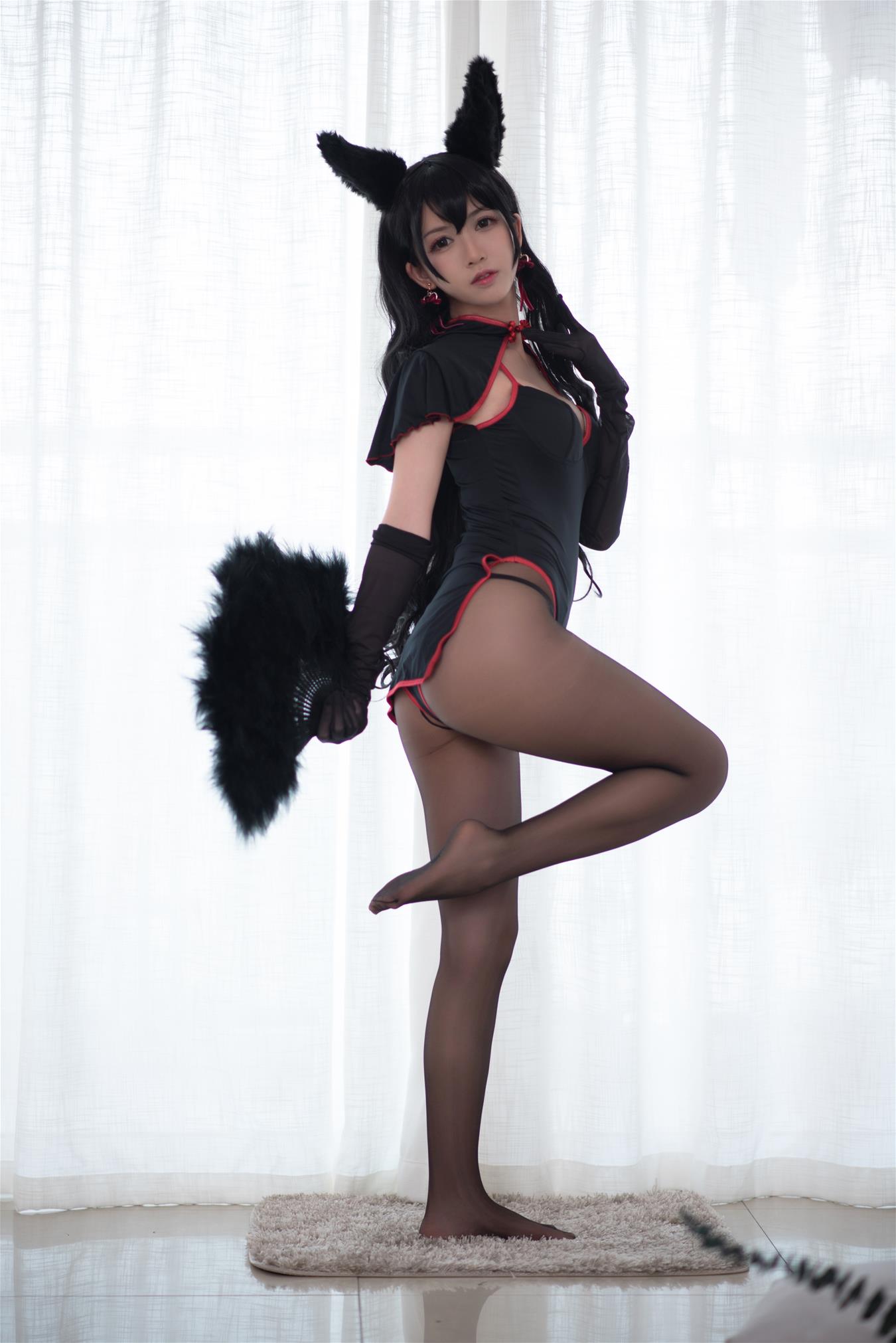 鳗鱼霏儿 兽耳 黑丝 [13P-103MB]