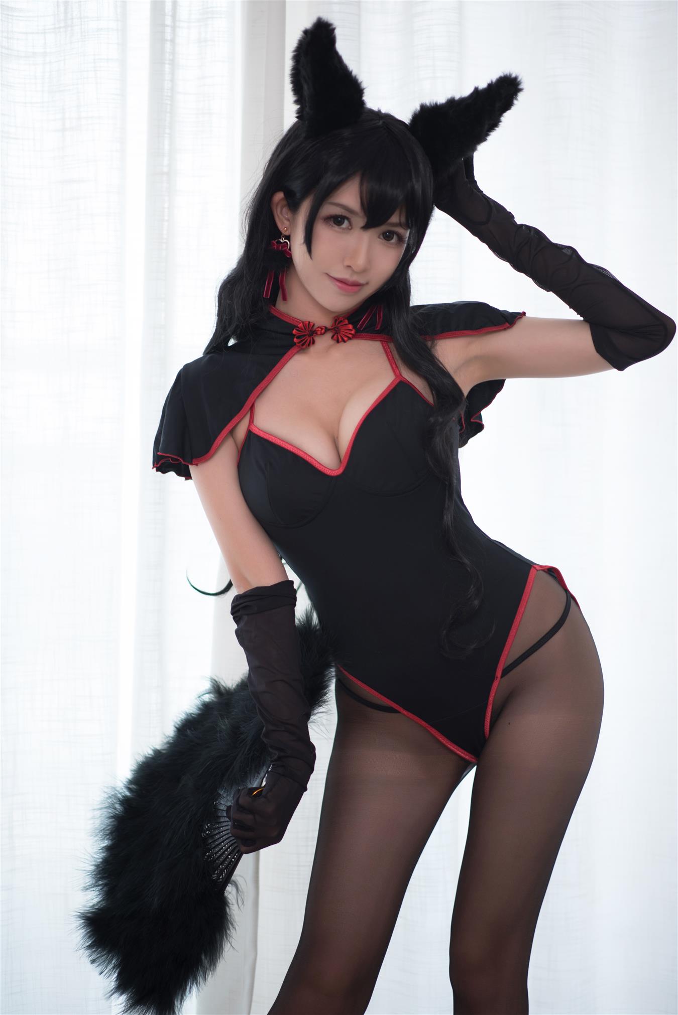 鳗鱼霏儿 兽耳 黑丝 [13P-103MB]