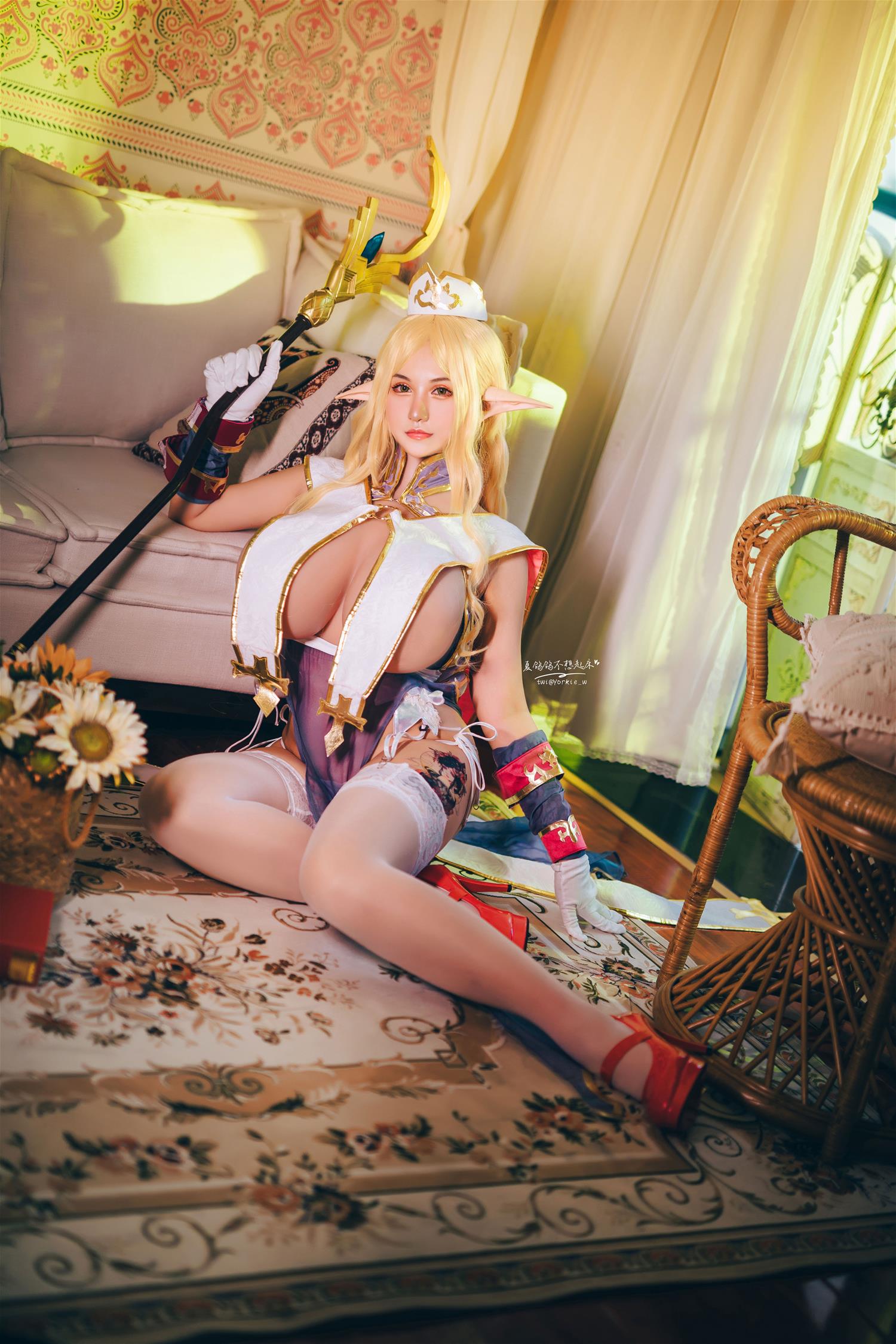 夏鸽鸽不想起床 精灵村 普莉希拉 [41P-313MB]