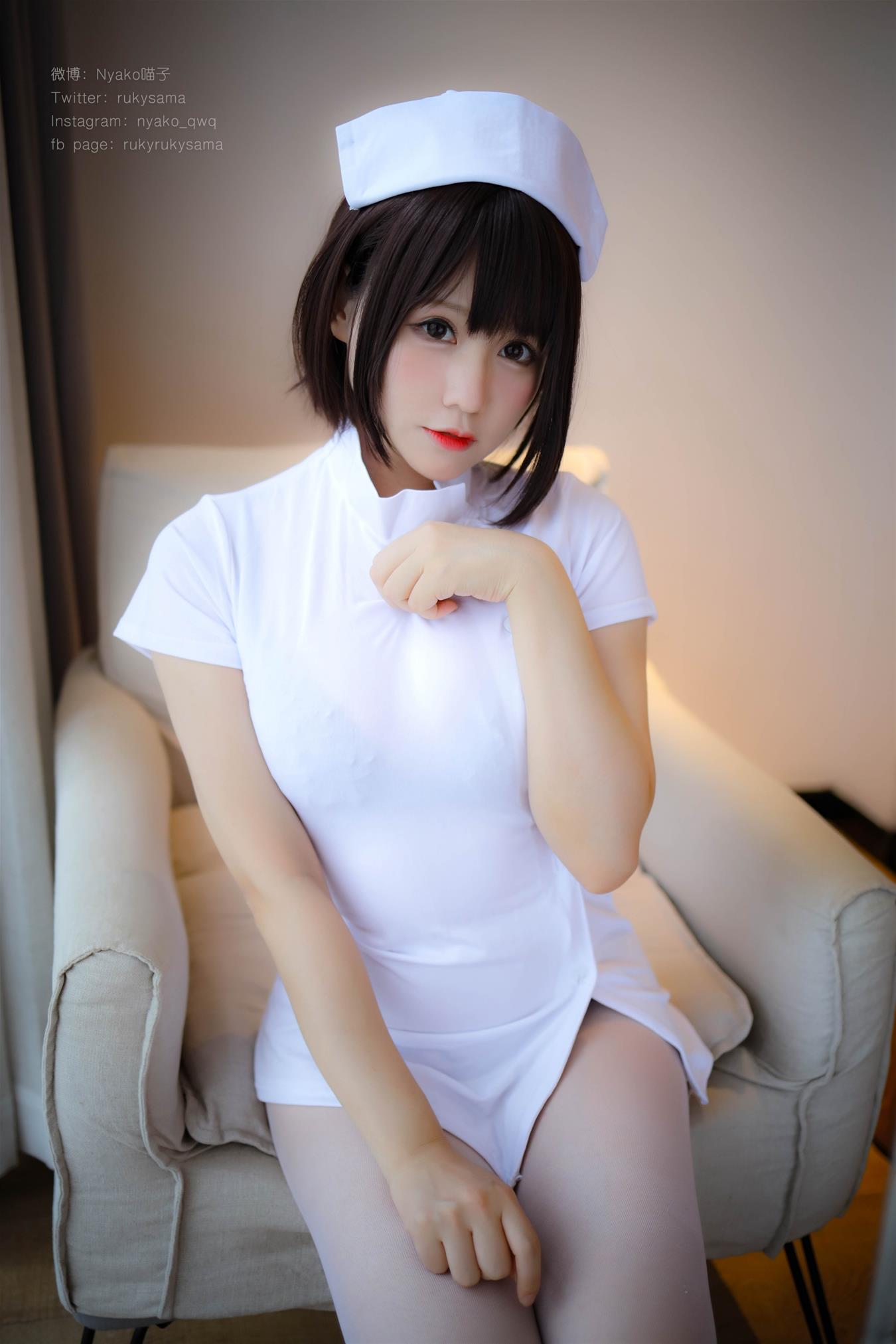 Nyako喵子 护士服 [155P4V-865MB]