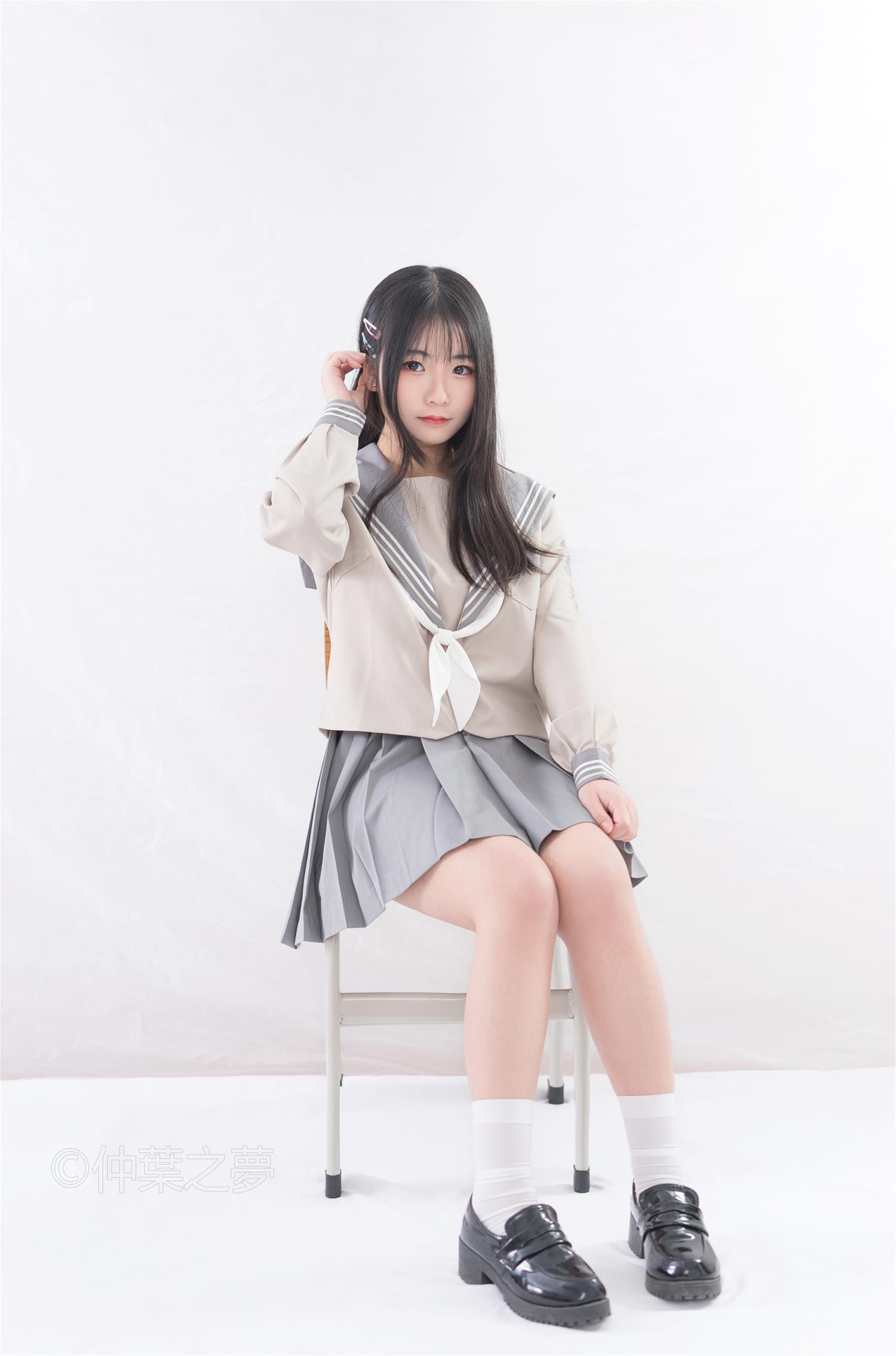 轻兰映画 Grand.008 美代Miyo 日系水手服学妹 [81P-424MB]