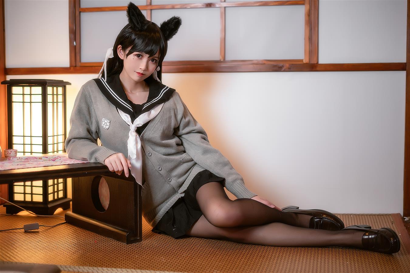 鳗鱼霏儿 碧蓝航线 校服 [14P-578MB]