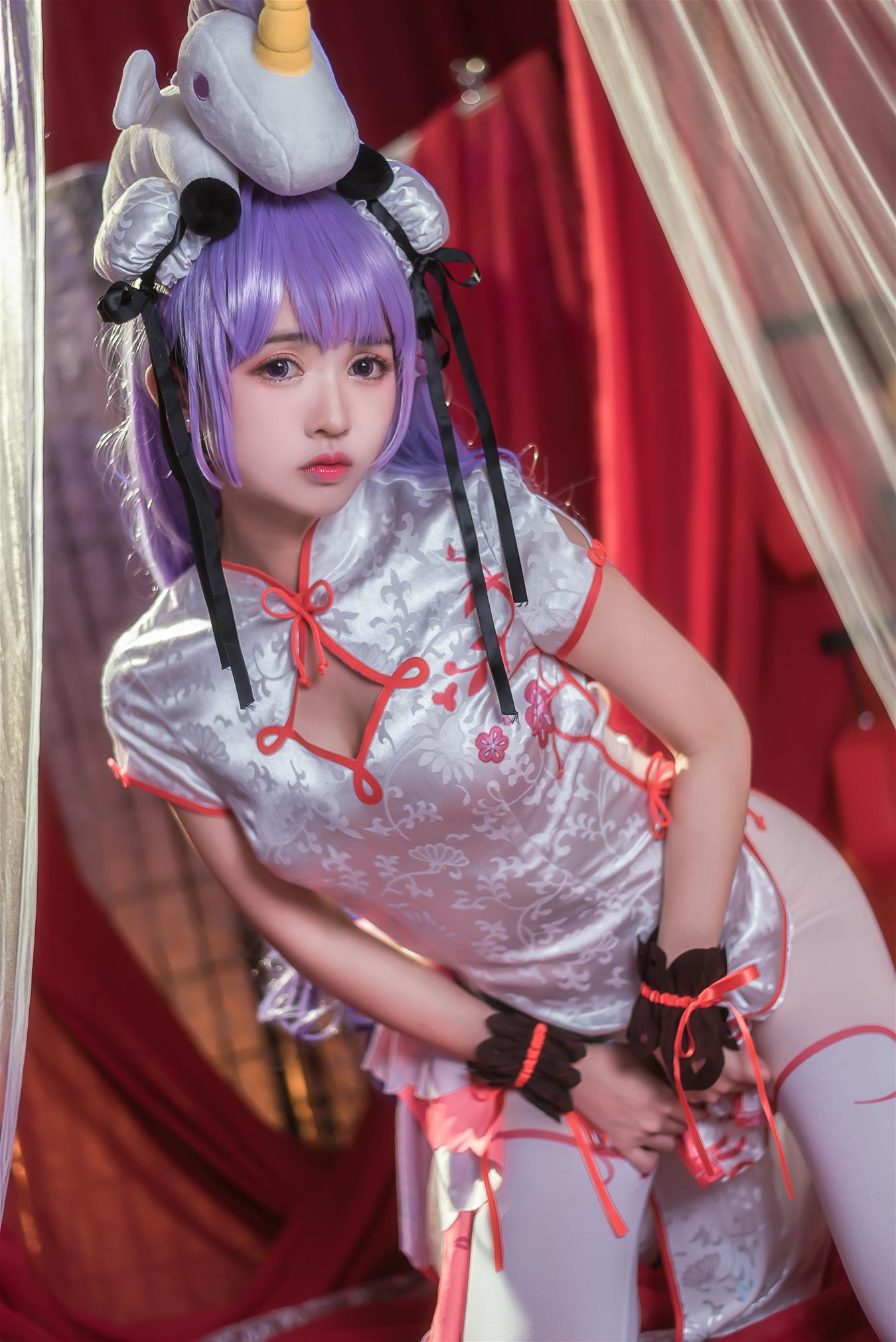 鳗鱼霏儿 碧蓝华裳 独角兽 [10P-108MB]