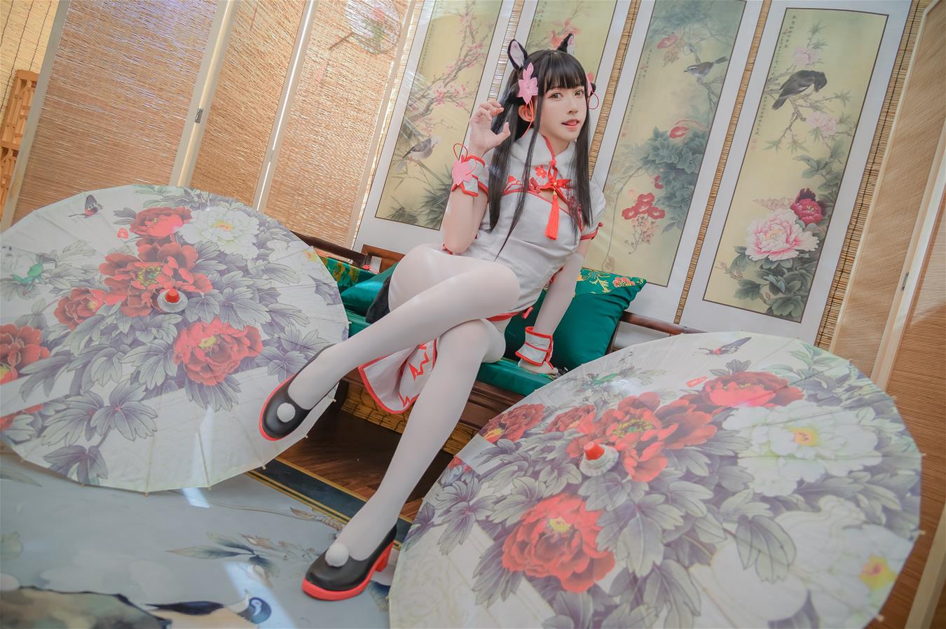 鳗鱼霏儿 碧蓝华裳 夕暮 [16P-229MB]