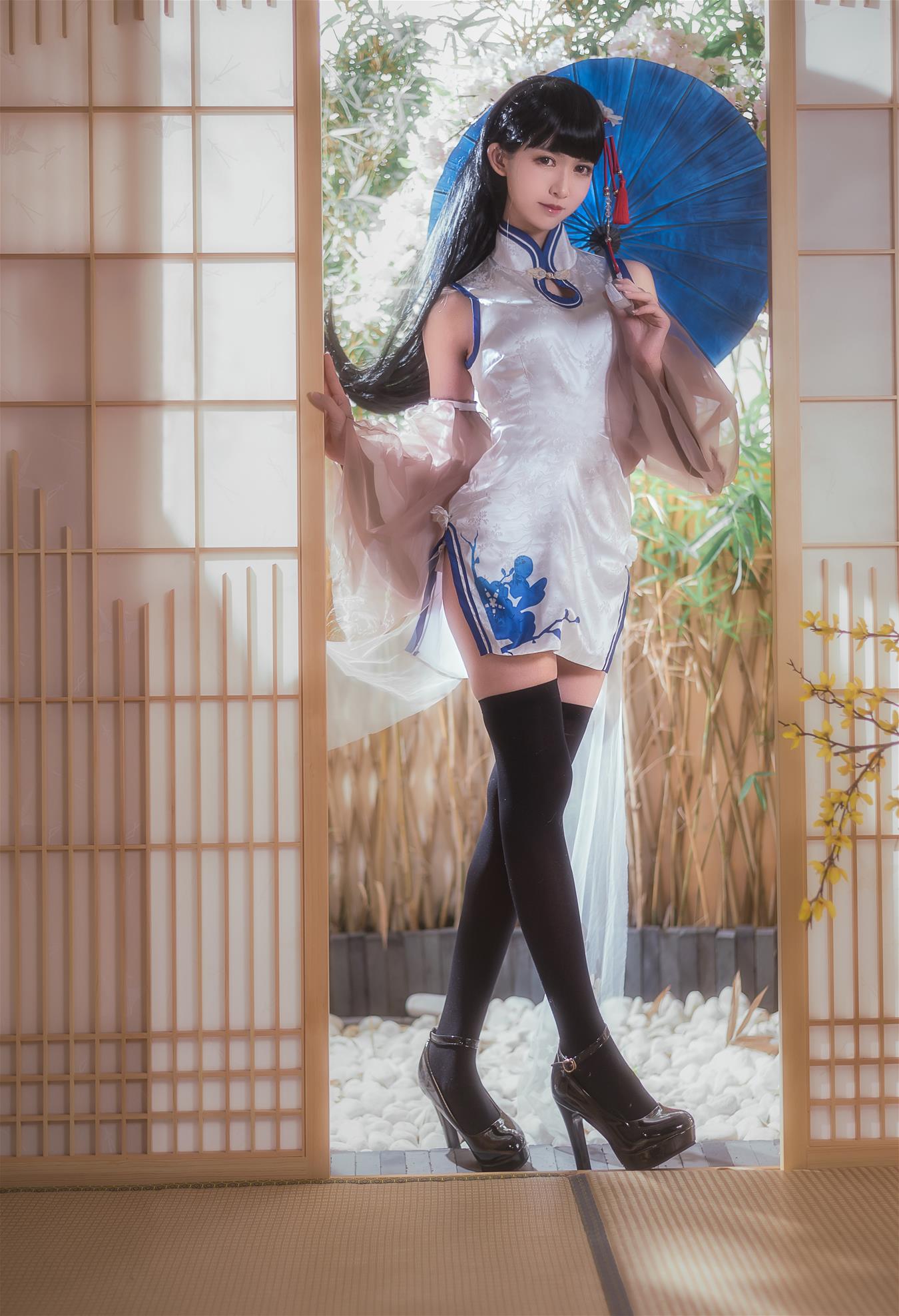 鳗鱼霏儿 碧蓝华裳 逸仙 [16P-181MB]