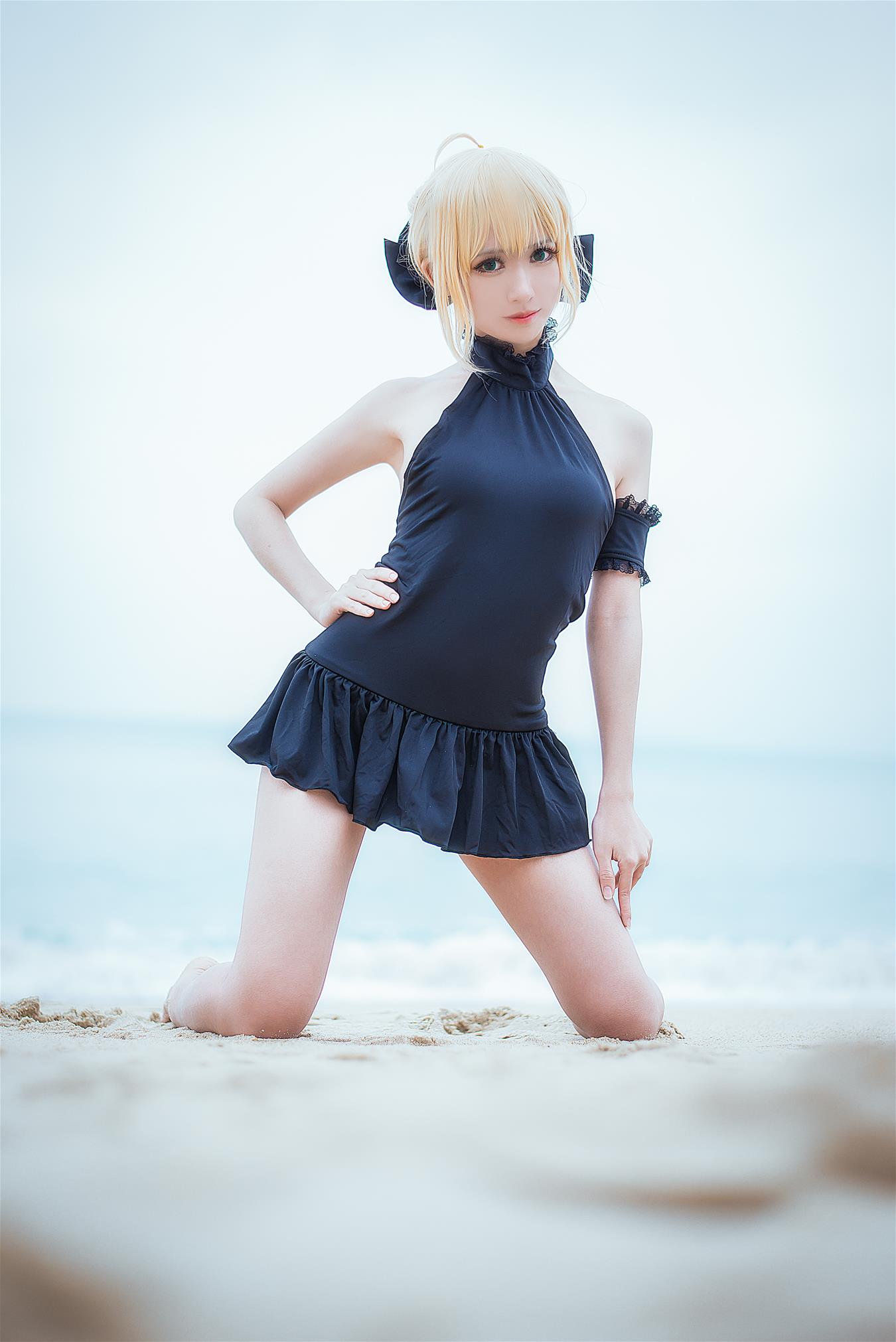 鳗鱼霏儿 King of Knight 海边 [11P-123MB]